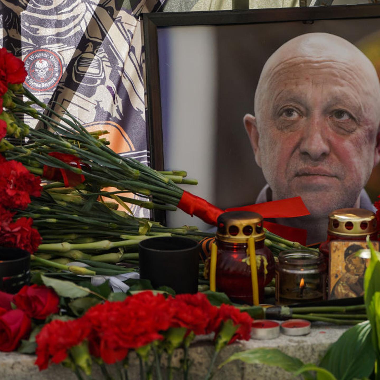 Tribute to Prigozhin in Moscow