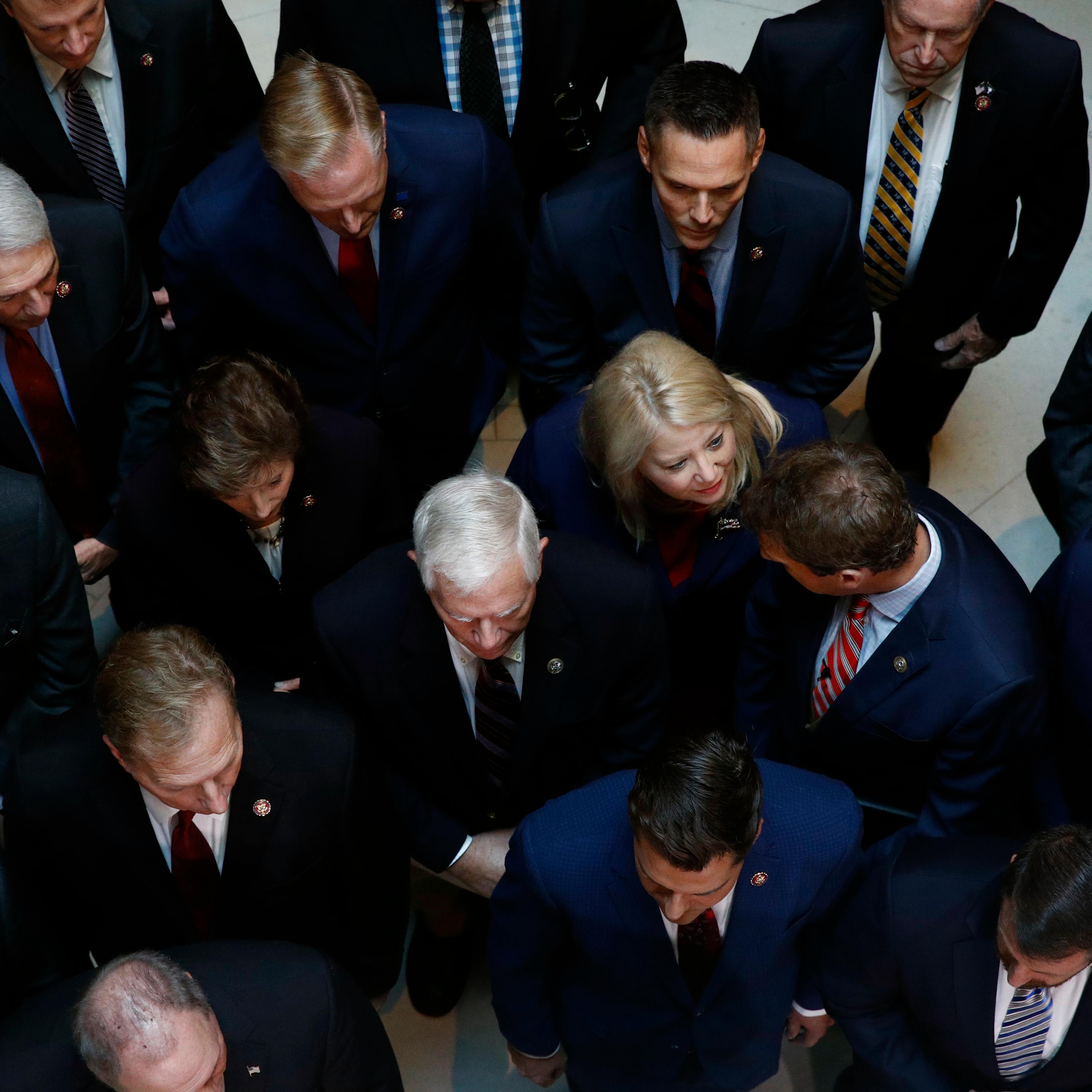 Chaotic Scene as Republicans Disrupt Impeachment Deposition