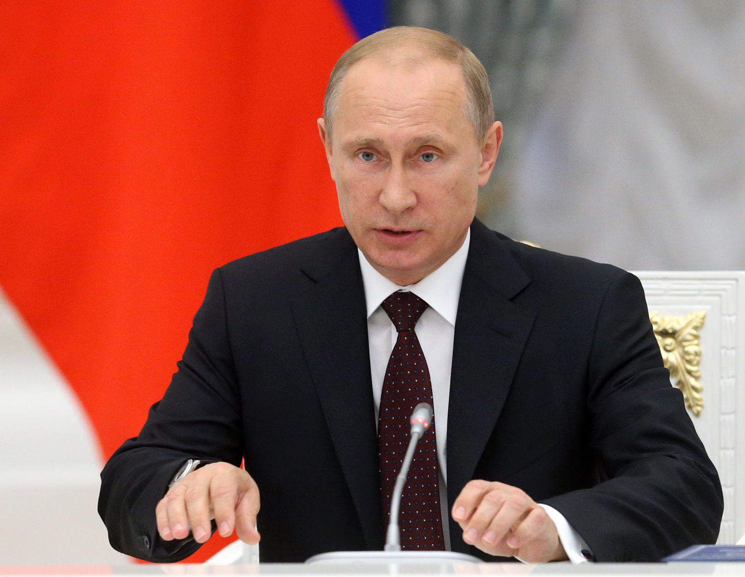 Russian President Vladimir Putin Holds Council Meeting For National Children's Strategy