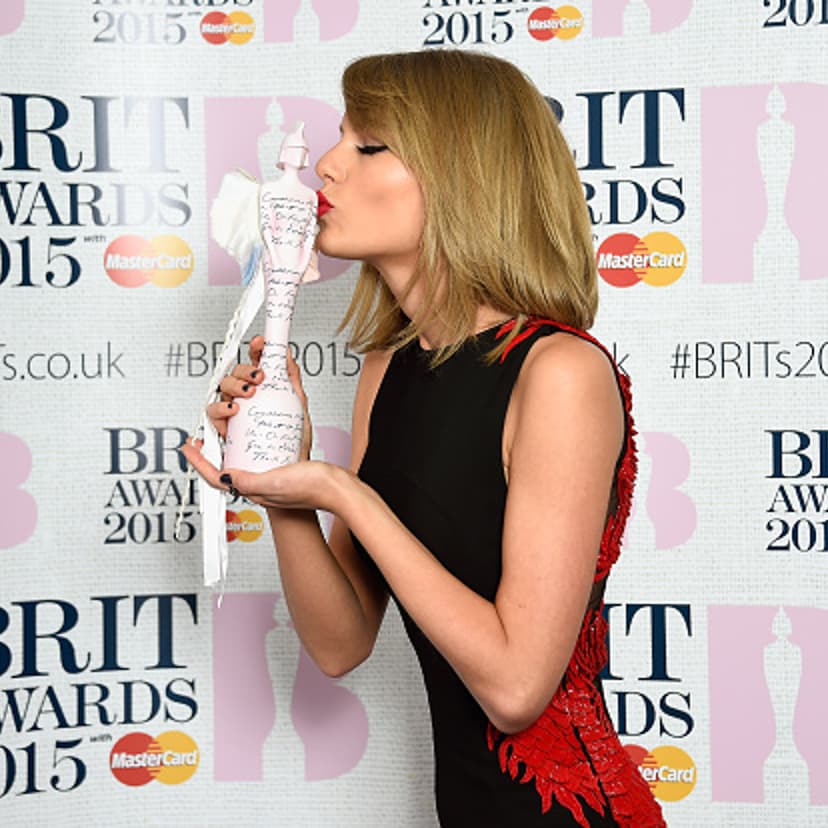 BRIT Awards 2015 - Winners Room