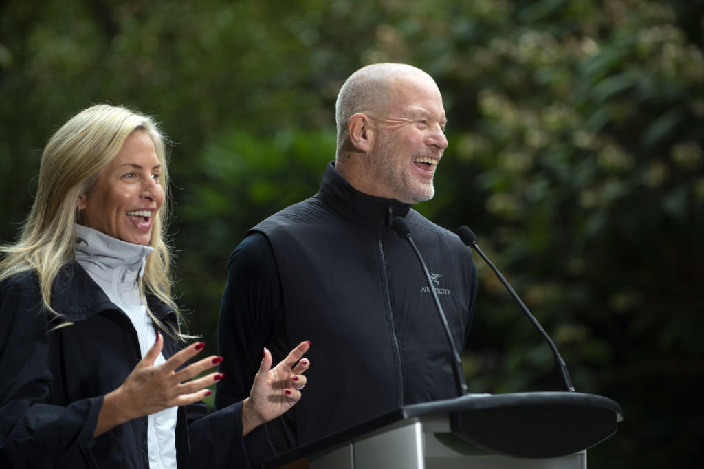 Lululemon Founder Chip Wilson Holds News Conference
