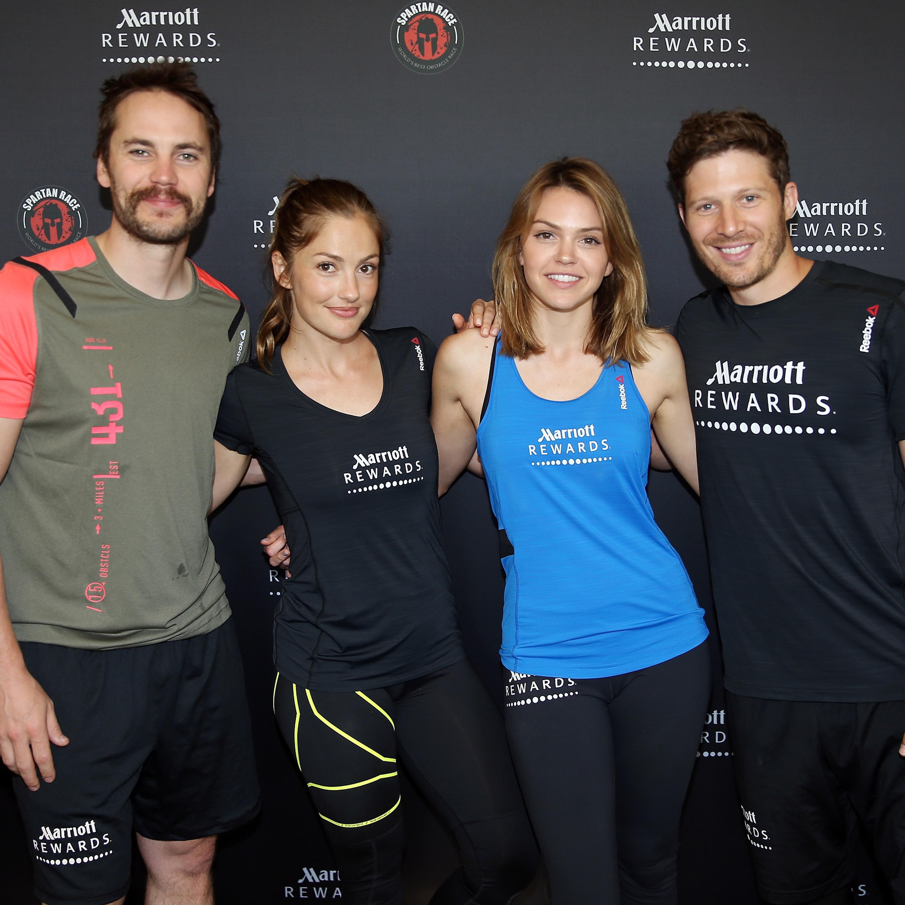 Marriott Rewards Reunites Cast Members of "Friday Night Lights" for Spartan Race