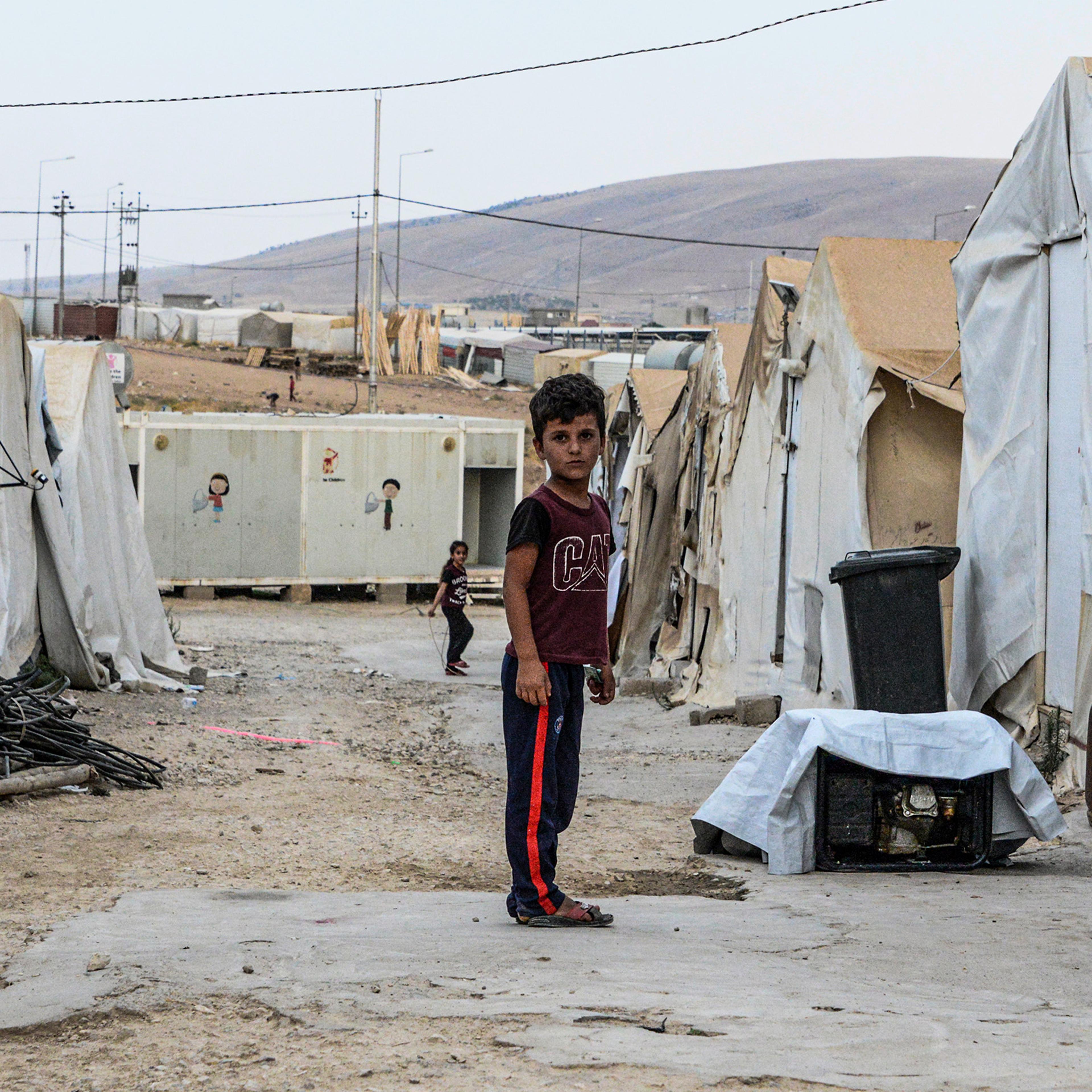 IRAQ-CONFLICT-DISPLACED-YAZIDIS