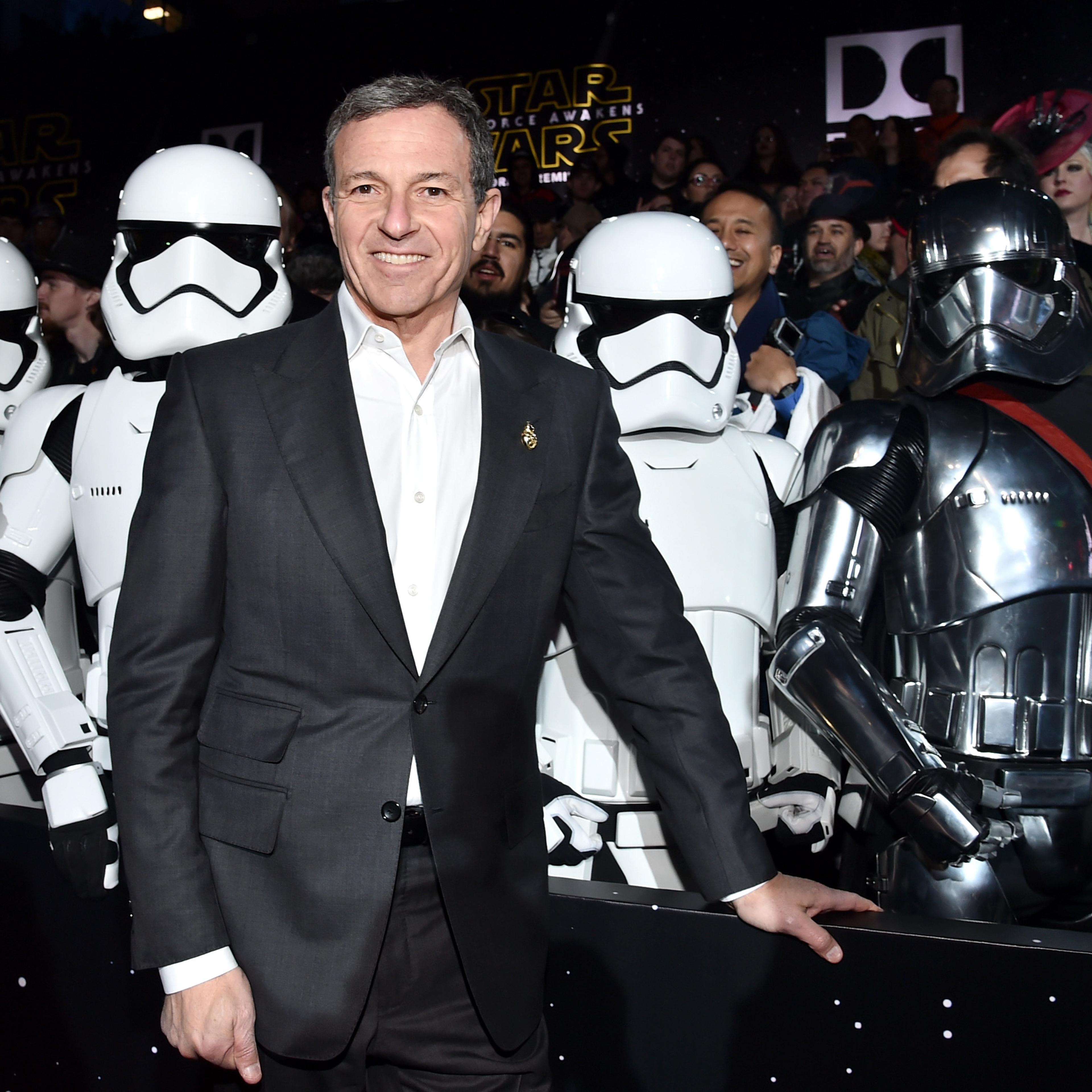 Chairman and CEO, The Walt Disney Company, Bob Iger attends the World Premiere of Star Wars: The Force Awakens at the Dolby, El Capitan, and TCL Theatres on December 14, 2015 in Hollywood, California.