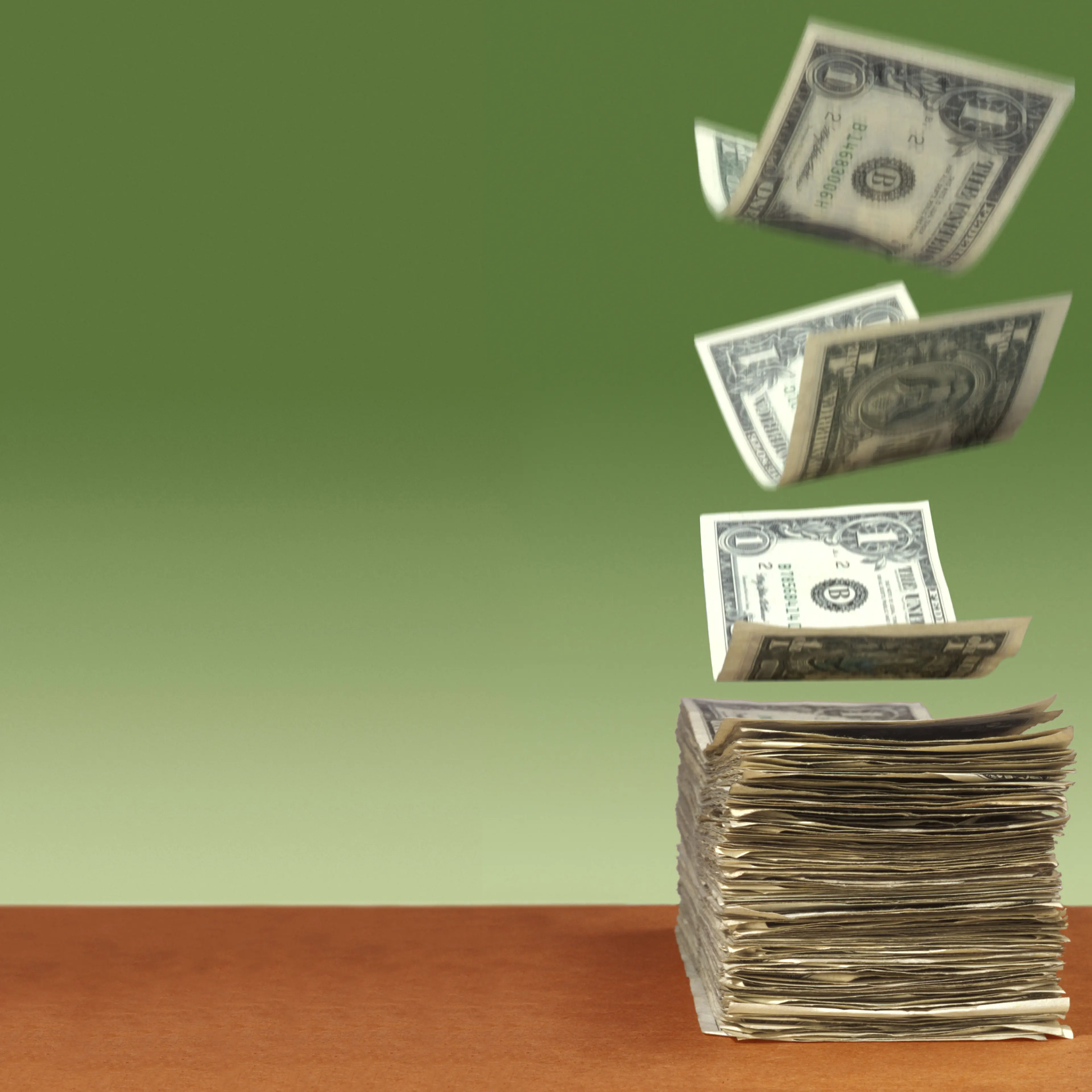 Pile of money
