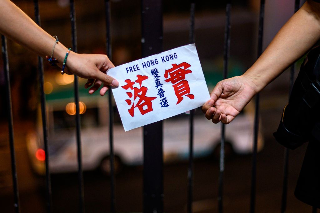 HONG KONG-CHINA-POLITICS-UNREST