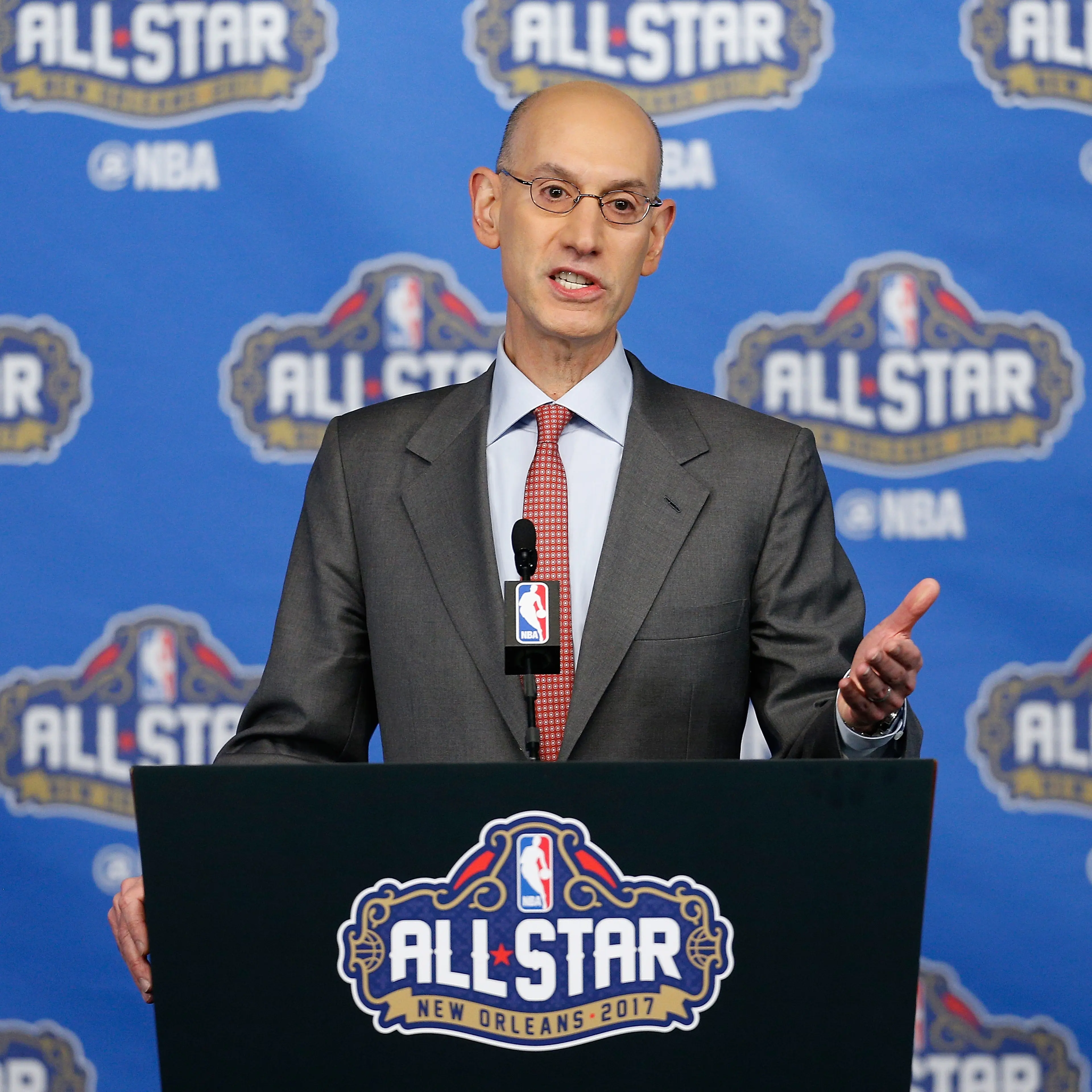NBA All-Star Game 2017 - Commissioner Adam Silver Press Conference