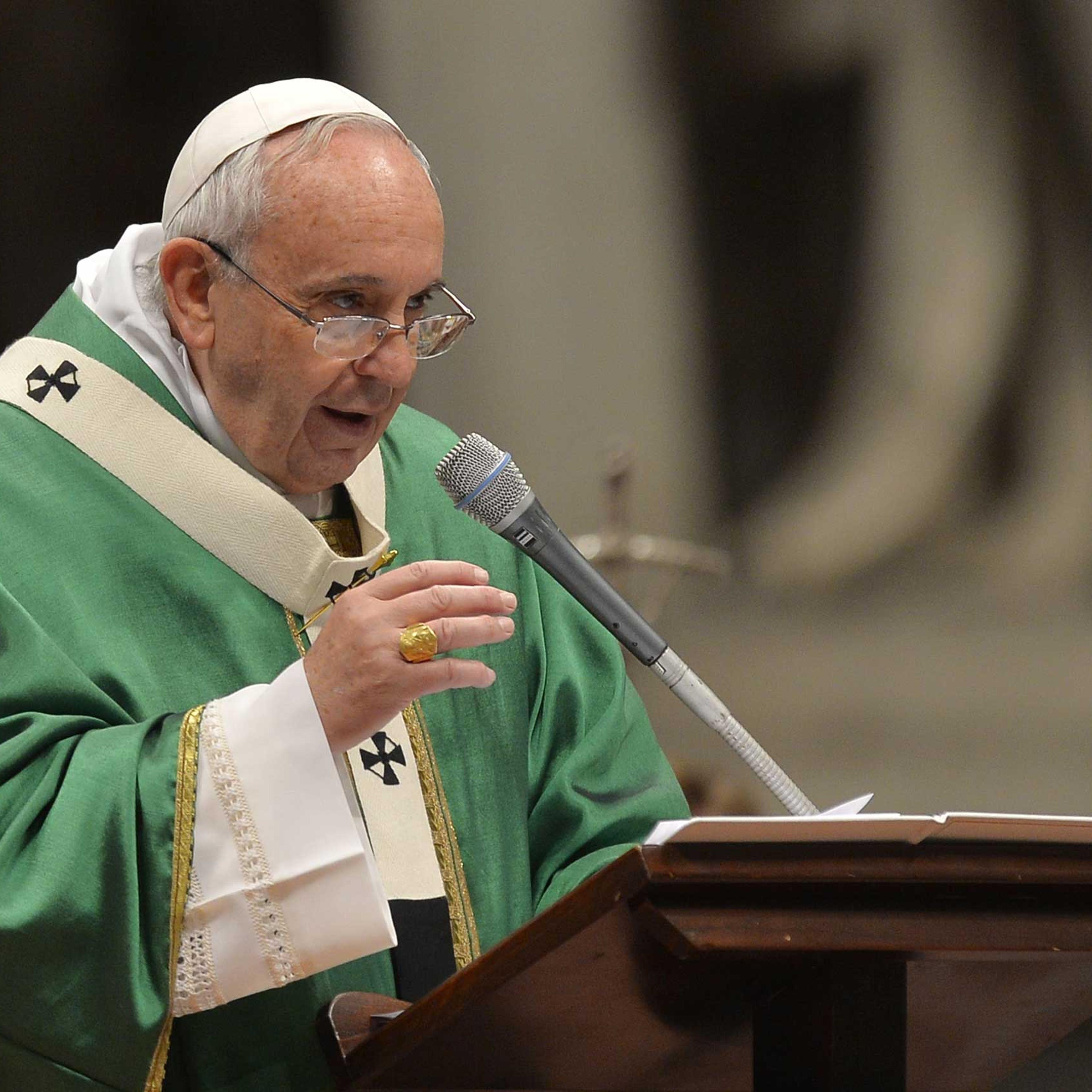 VATICAN-MASS-POPE-CARDINALS