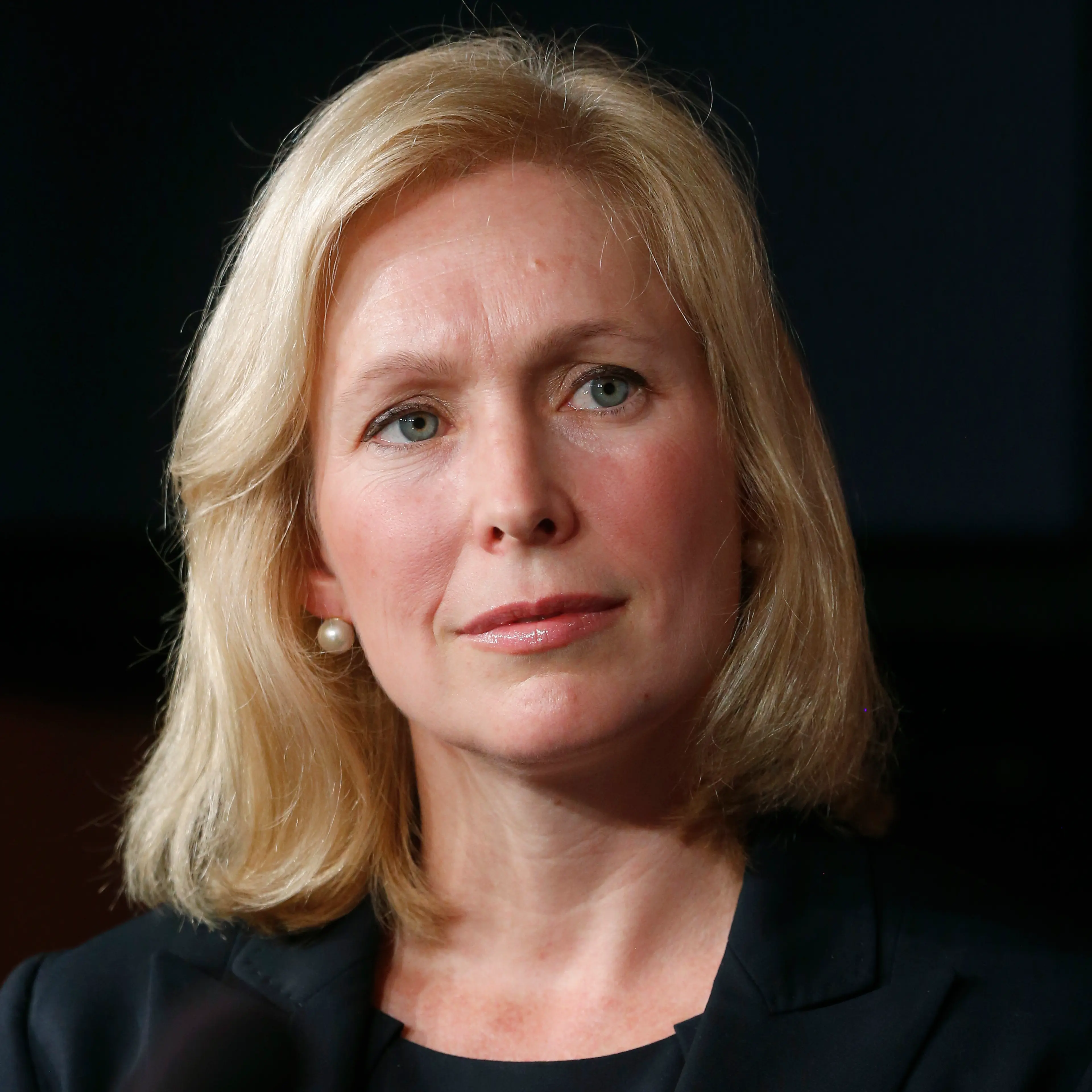 Senator Kirsten Gillibrand at a news conference about a bill regarding military sexual assault cases on Capitol Hill in Washington on July 16, 2013.