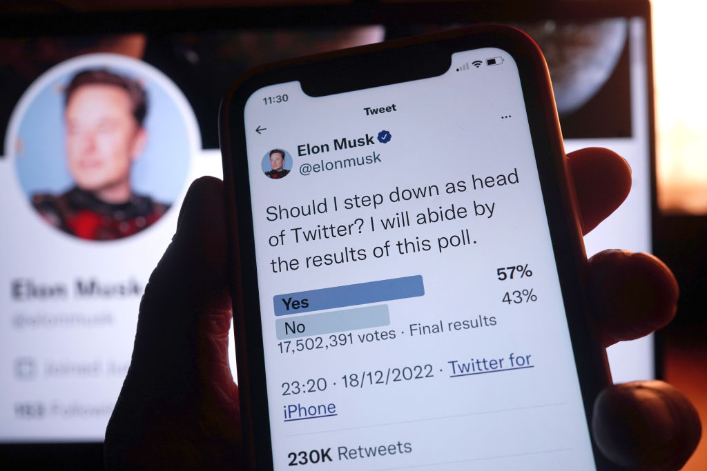 Elon Musk on Twitter