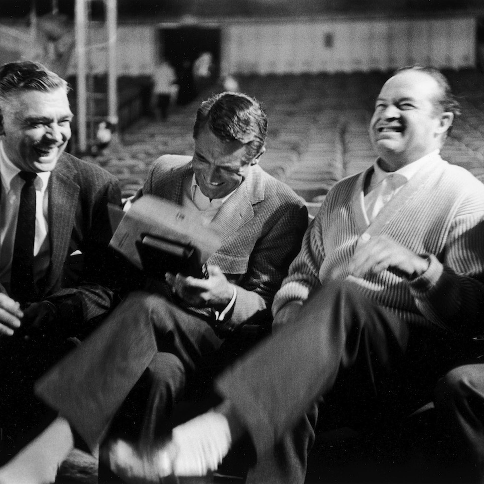 Actors (L-R) Clark Gable Cary Grant Bob Hope and David
