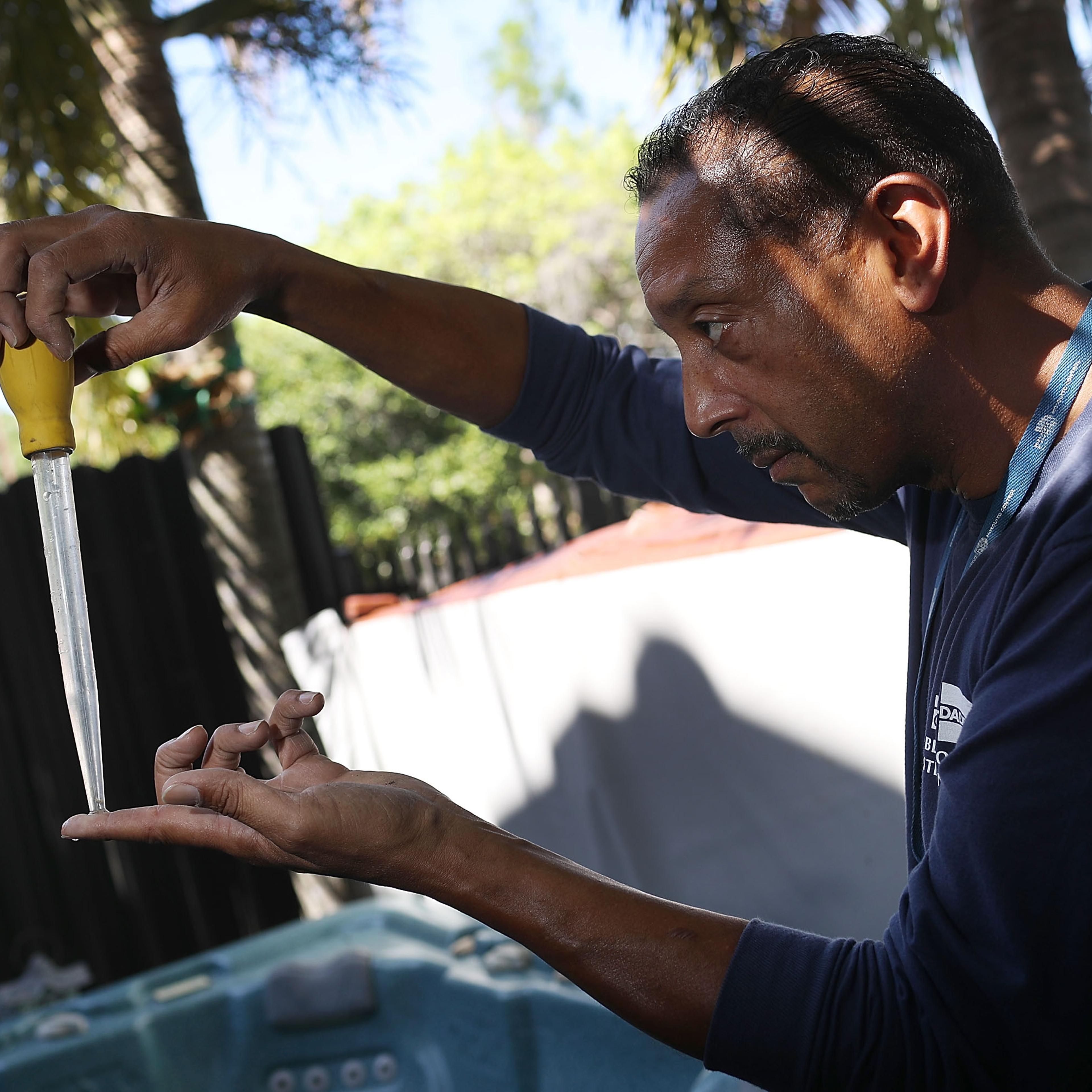 City Of Miami Sprays To Prevent Mosquito-Bourne Illnesses