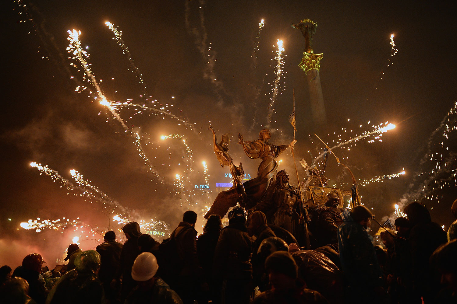 Violence Escalates As Kiev Protests Continue