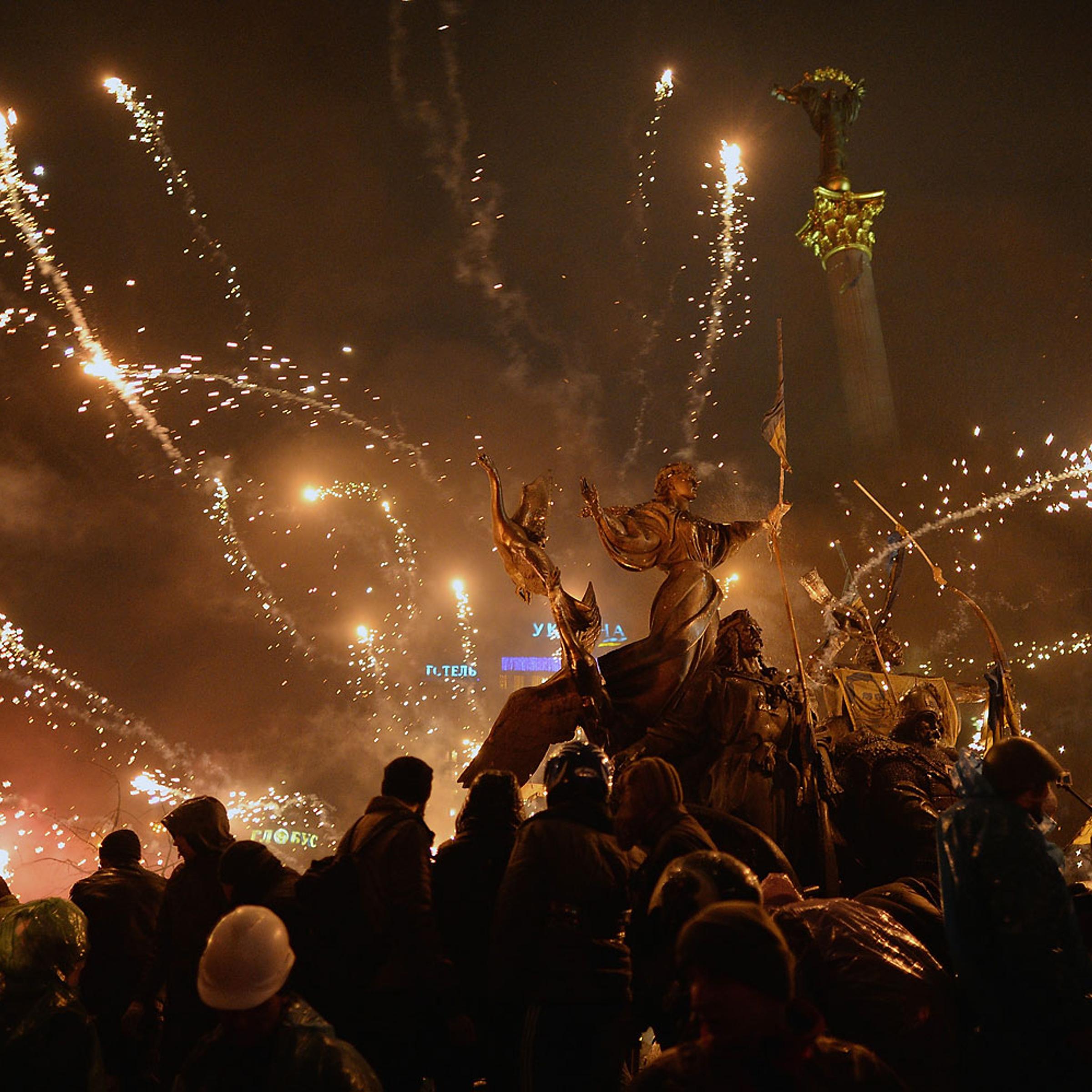 Violence Escalates As Kiev Protests Continue