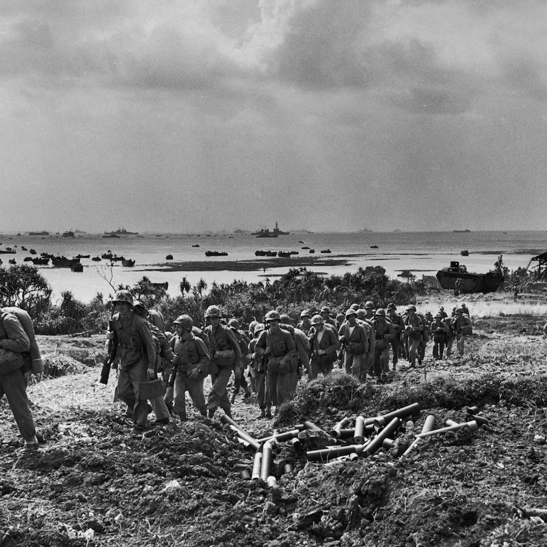 Landing On Okinawa