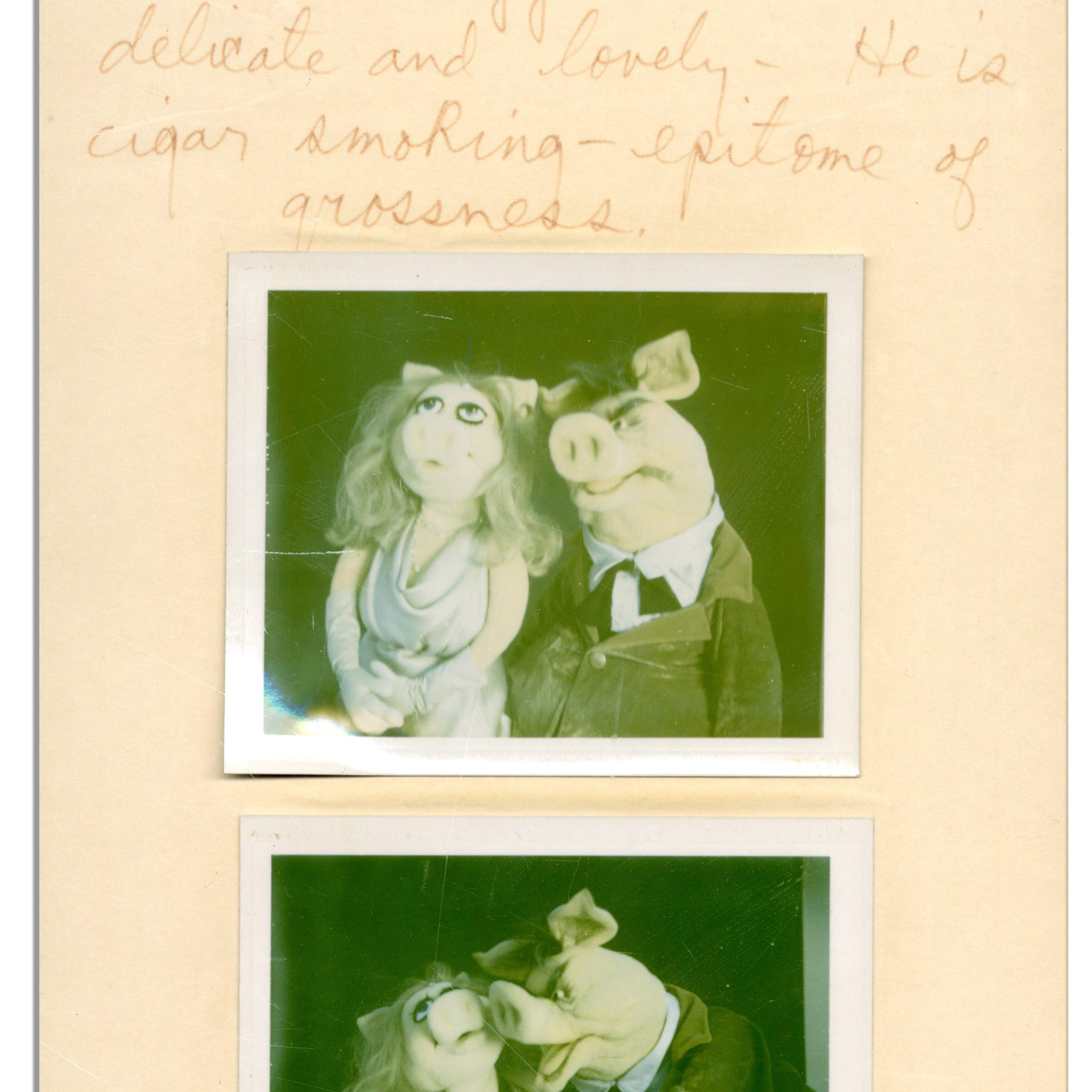 A hand-written note from Jim Henson.
