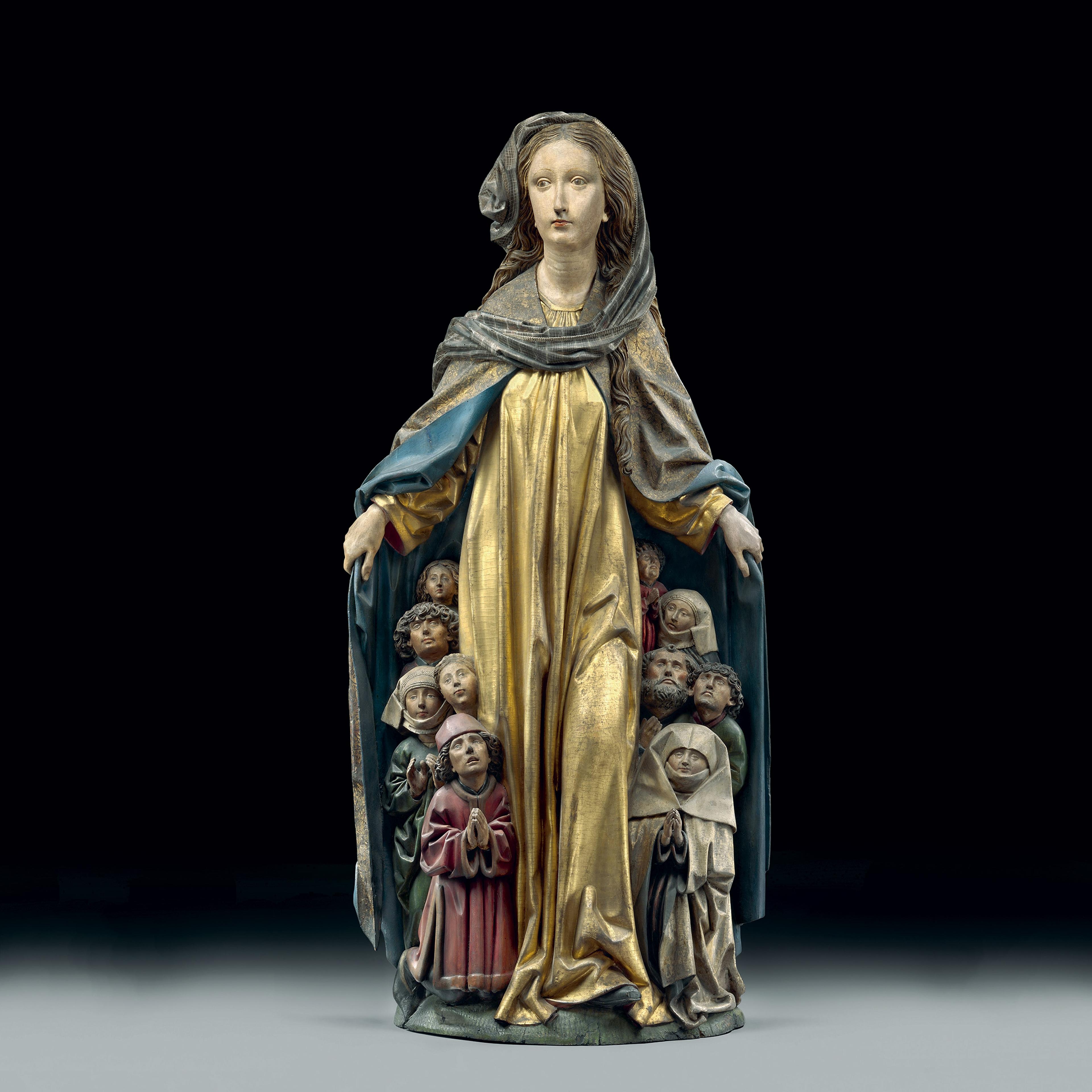 The Madonna with Protective Cloak, by Michel Erhart or Friedrich Schramm, c. 1480.