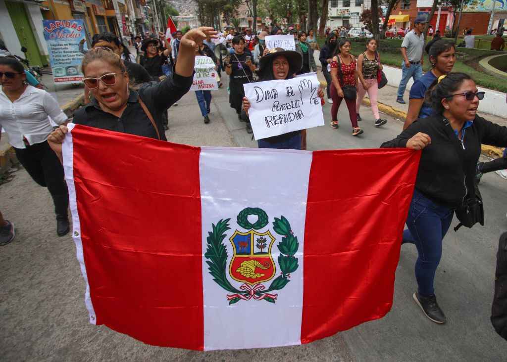 PERU-POLITICS-PROTESTS-BURIALS