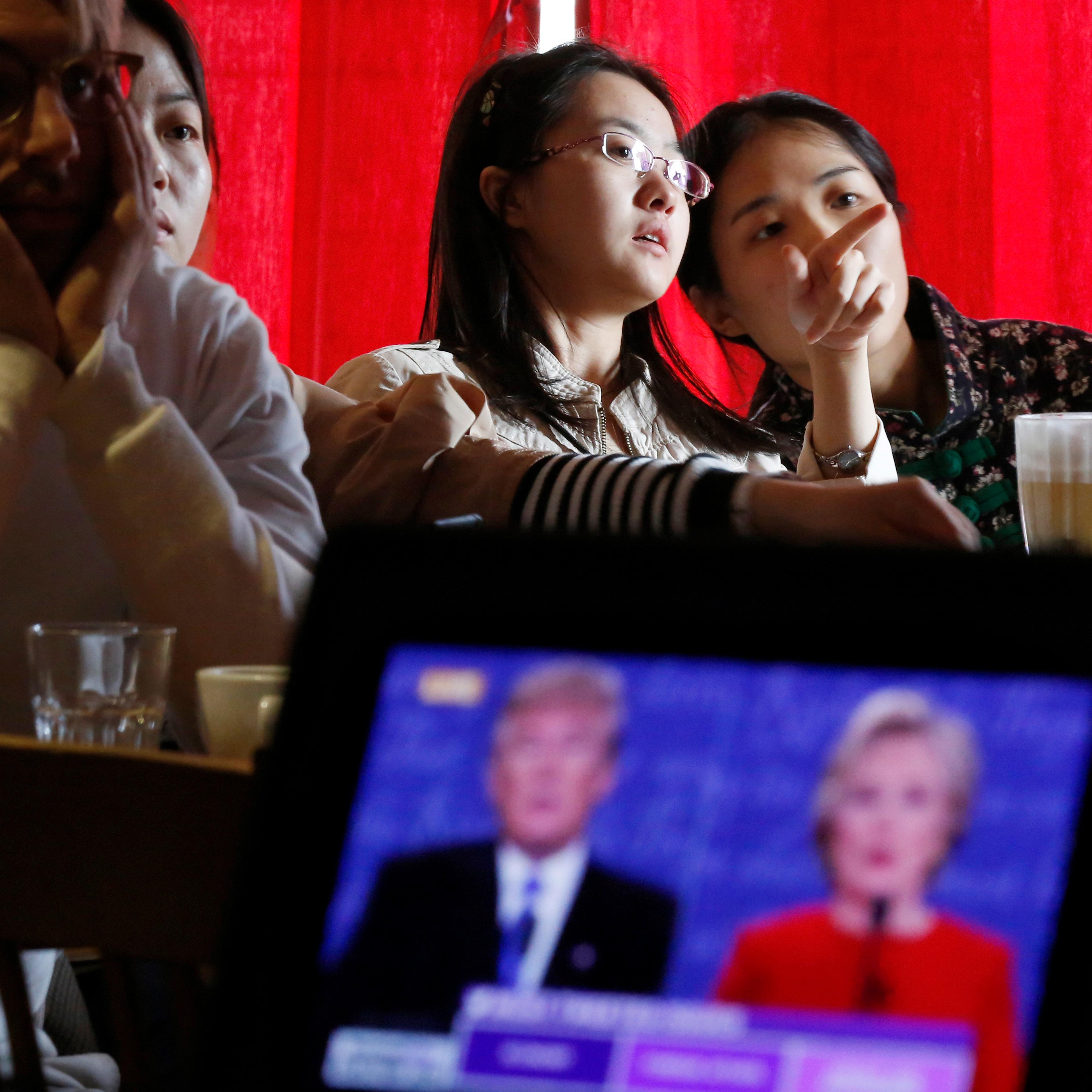China US Campaign 2016 Debate World Reactions
