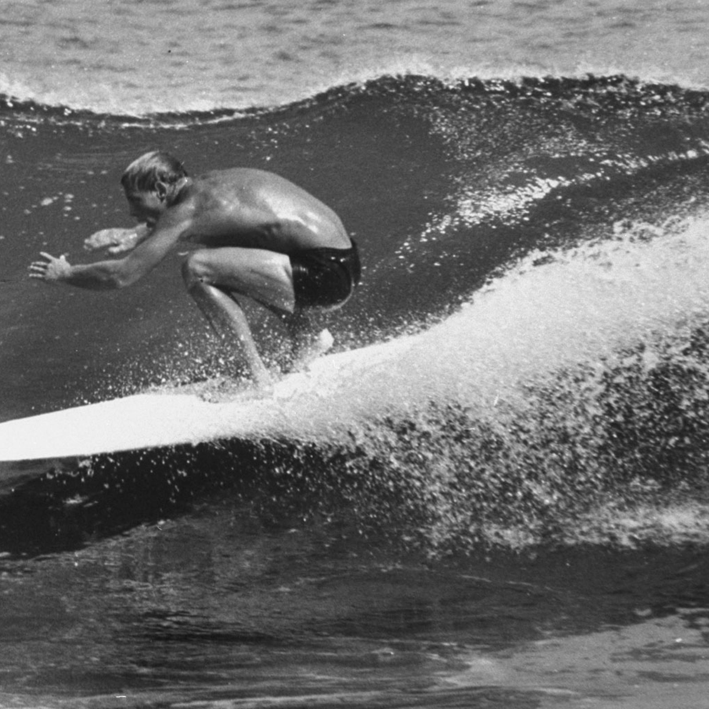 Surfing, Malibu, Calif., 1961