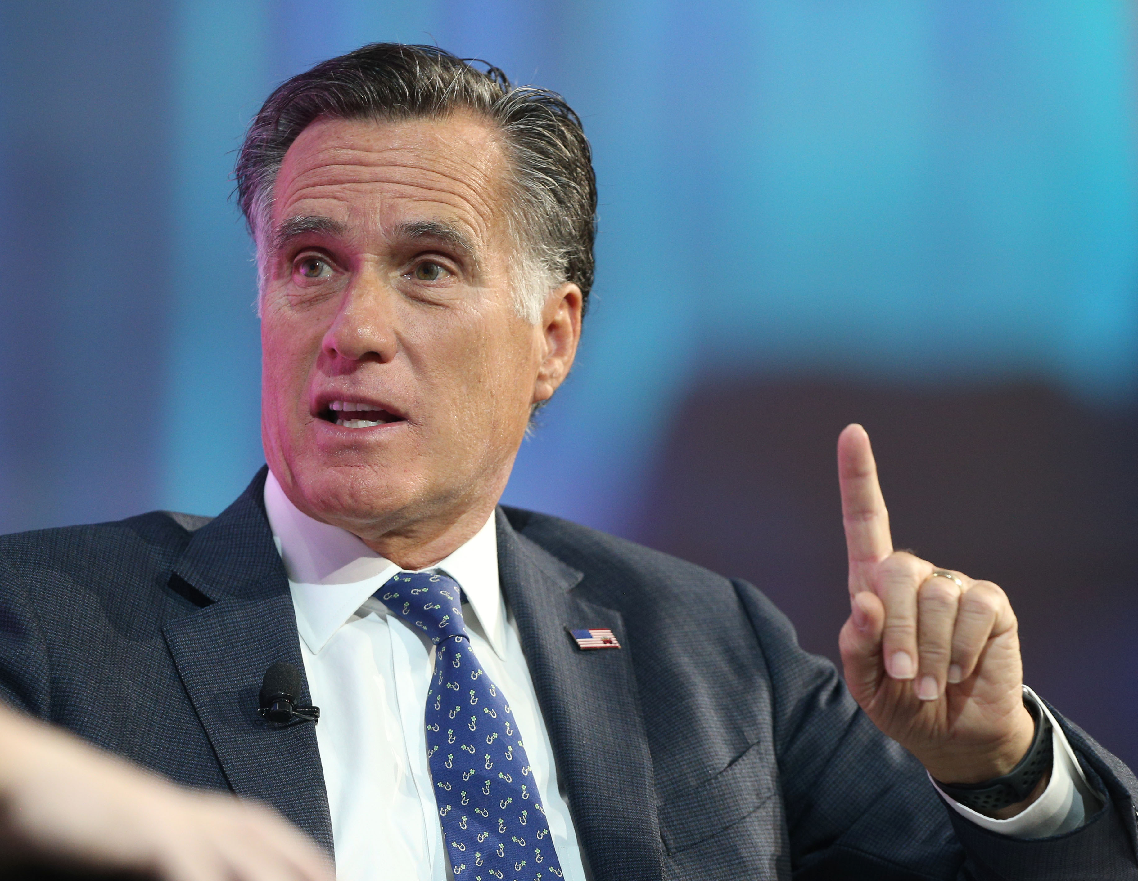 Mitt Romney Addresses Silicon Slopes Summit In Salt Lake City