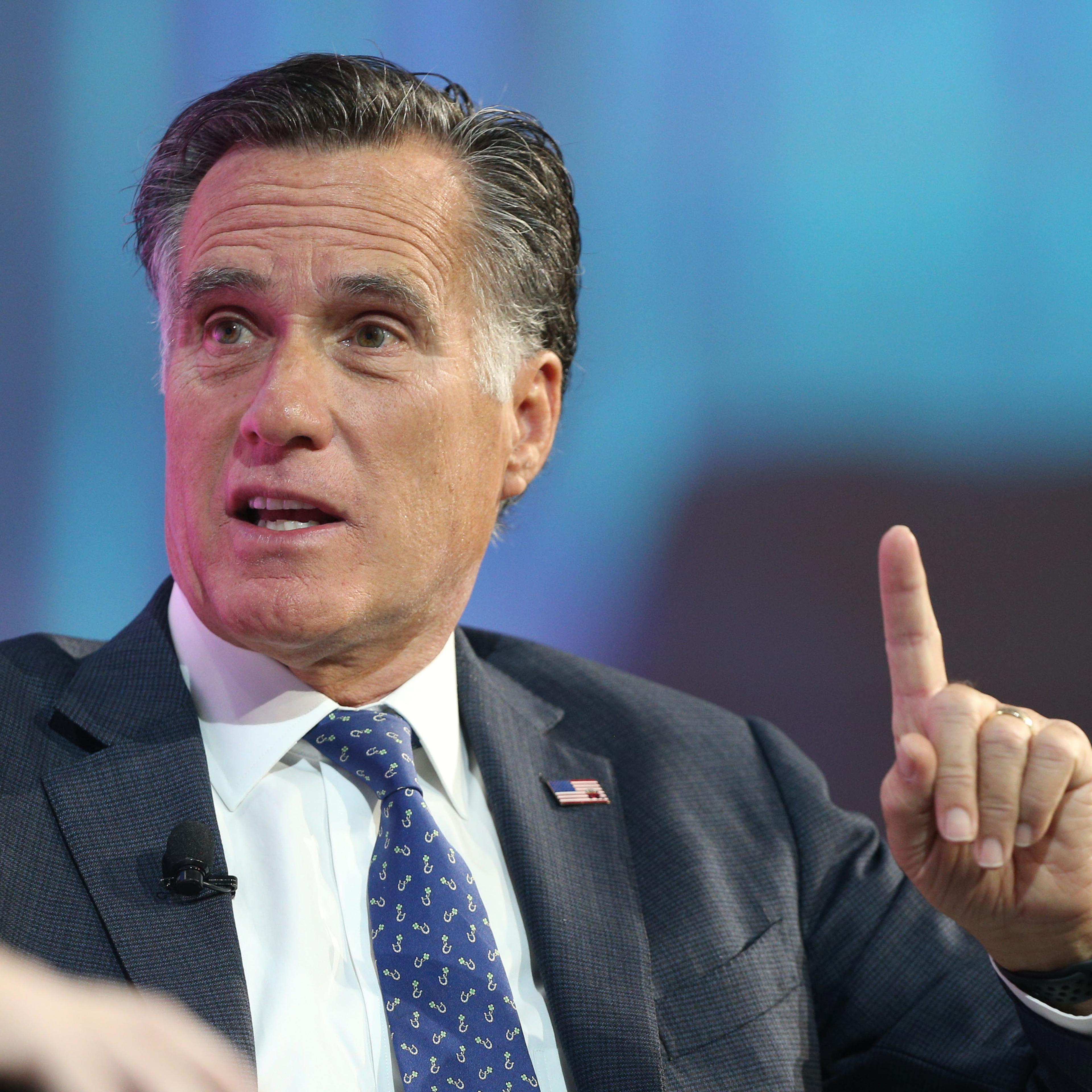 Mitt Romney Addresses Silicon Slopes Summit In Salt Lake City
