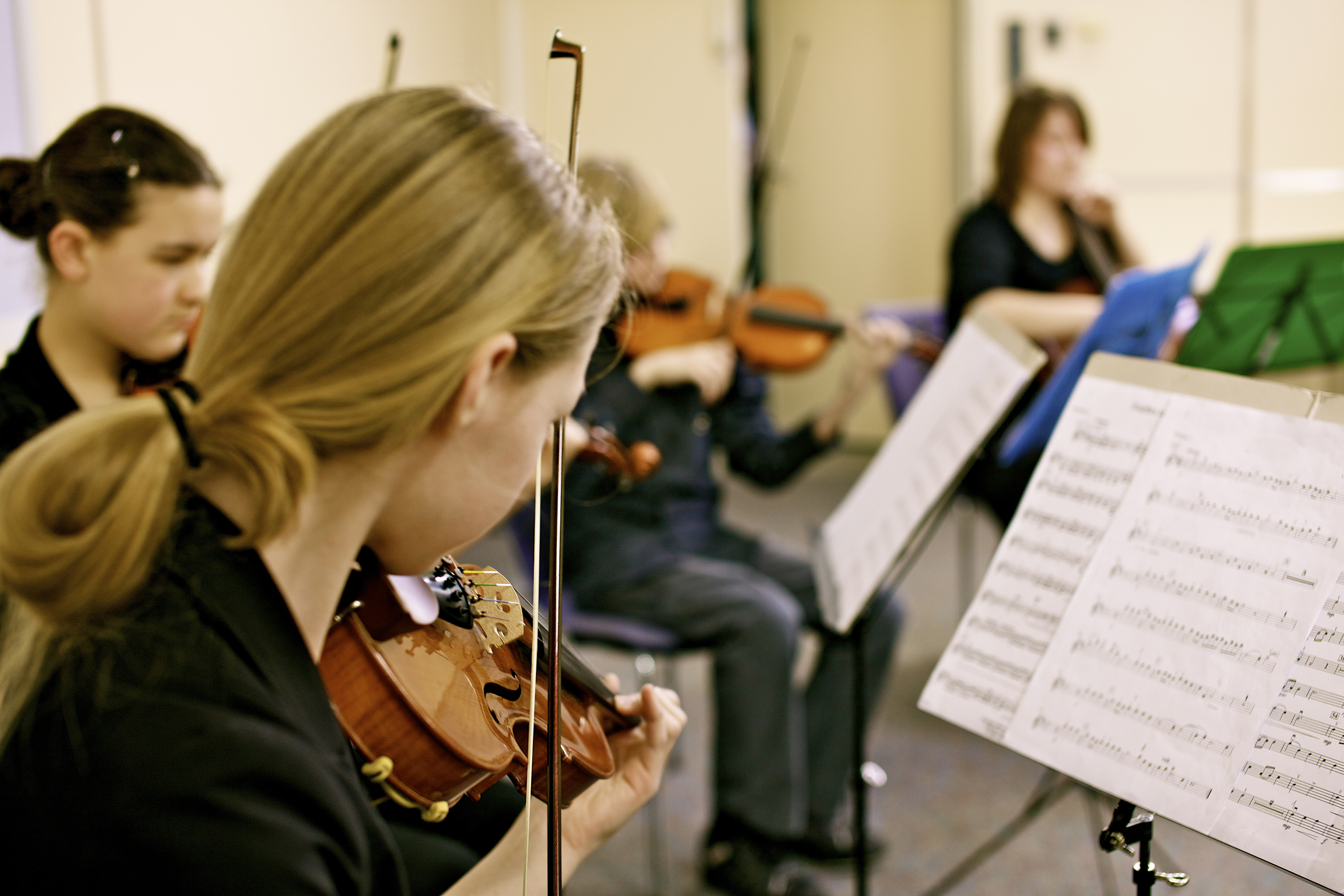 Music Class Students