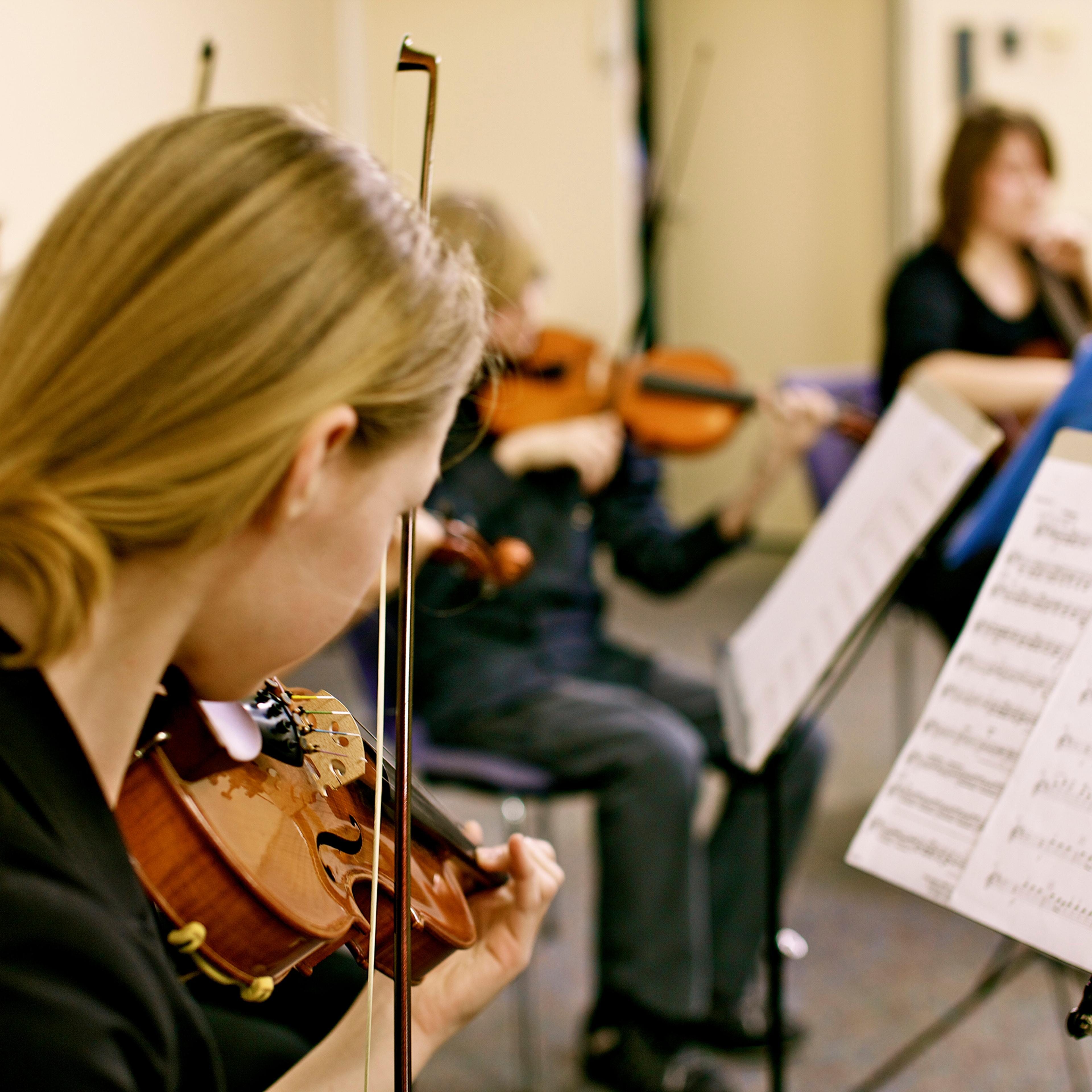 Music Class Students