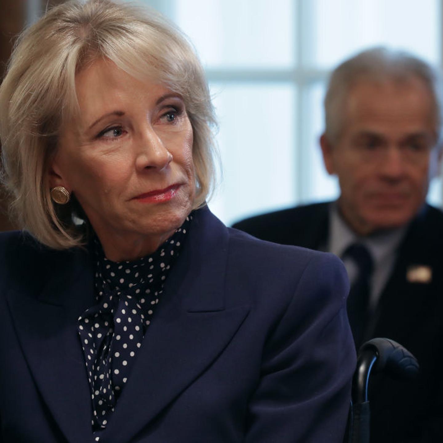 Betsy DeVos in the White House