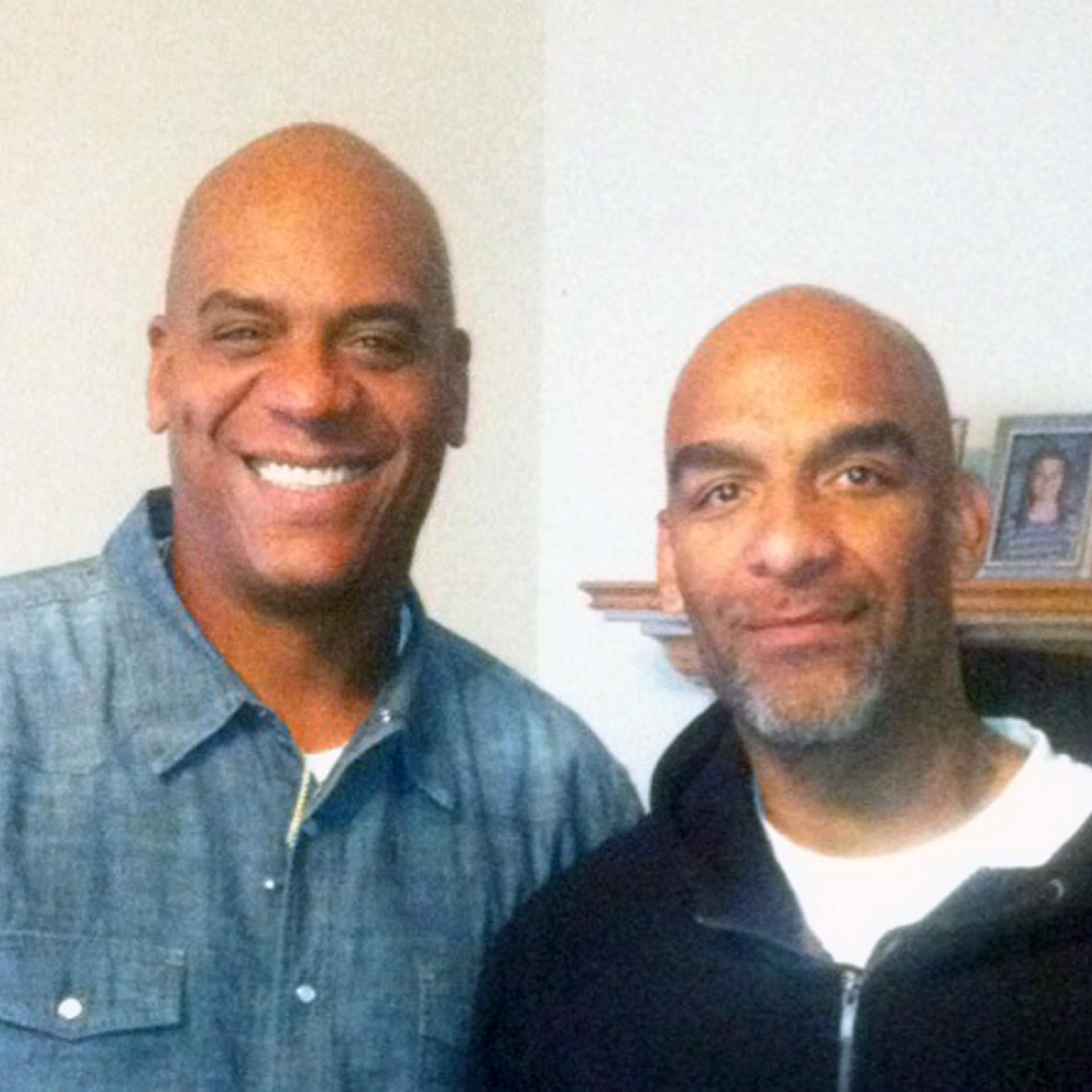 Eric Harris (R) poses with his brother Andre in this undated photo.