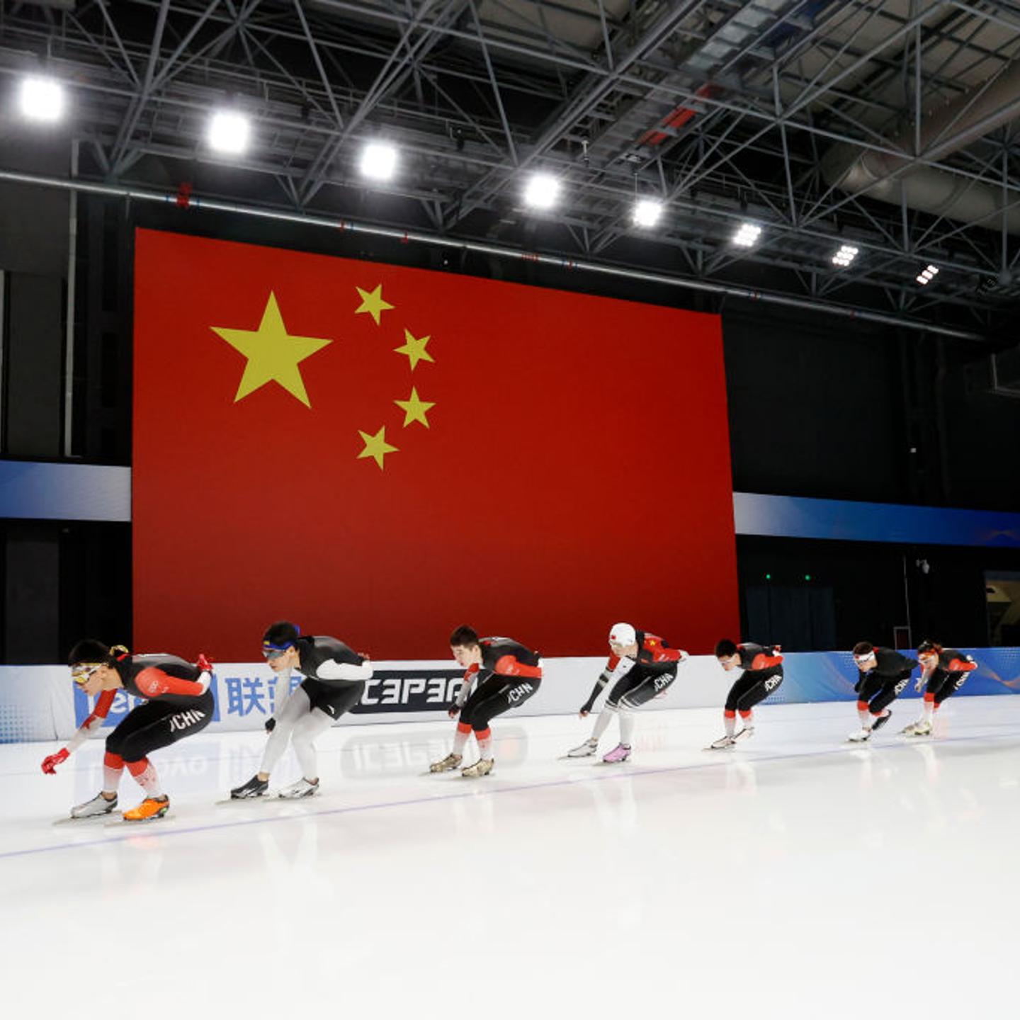 Speed Skaters Train For Beijing 2022 Winter Olympics