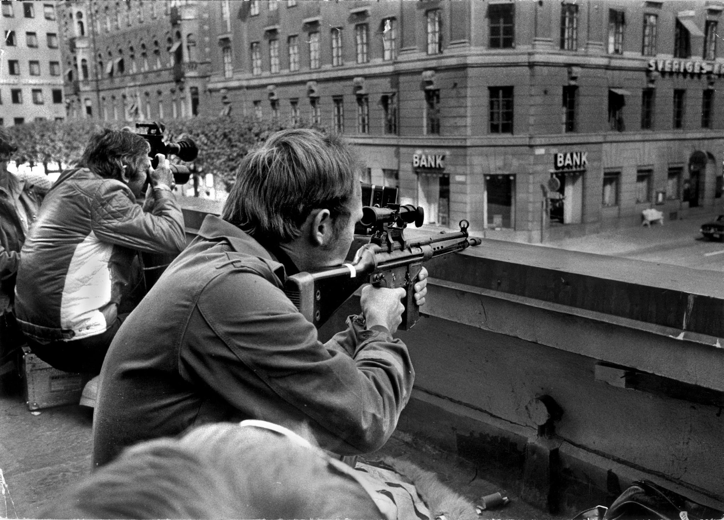 Stockholm bank robbery