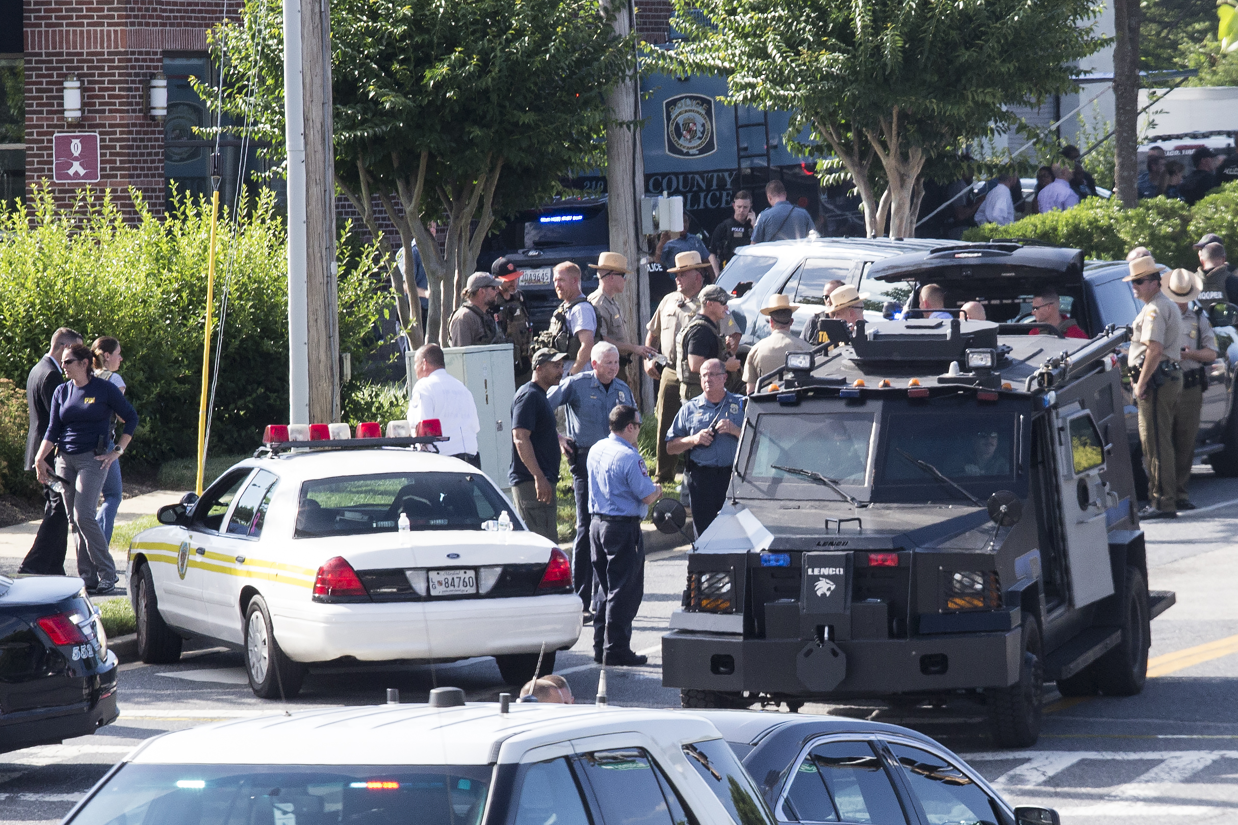 Multiple People Shot In Capital-Gazette Newspaper Building In Annapolis