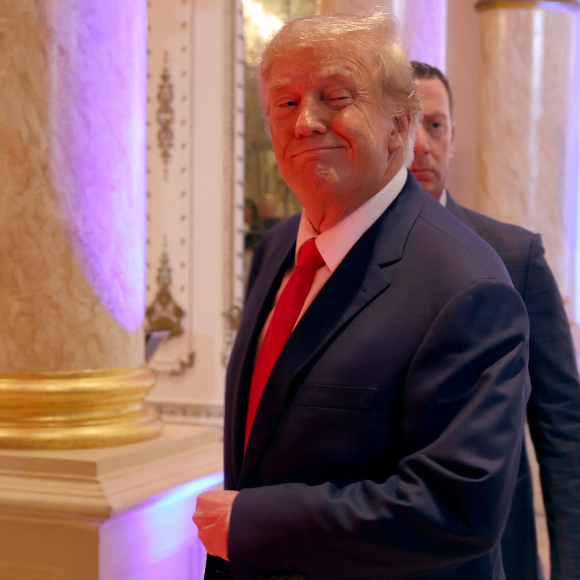 Former President Donald Trump Spends Midterm Election Night At Mar-a-Lago