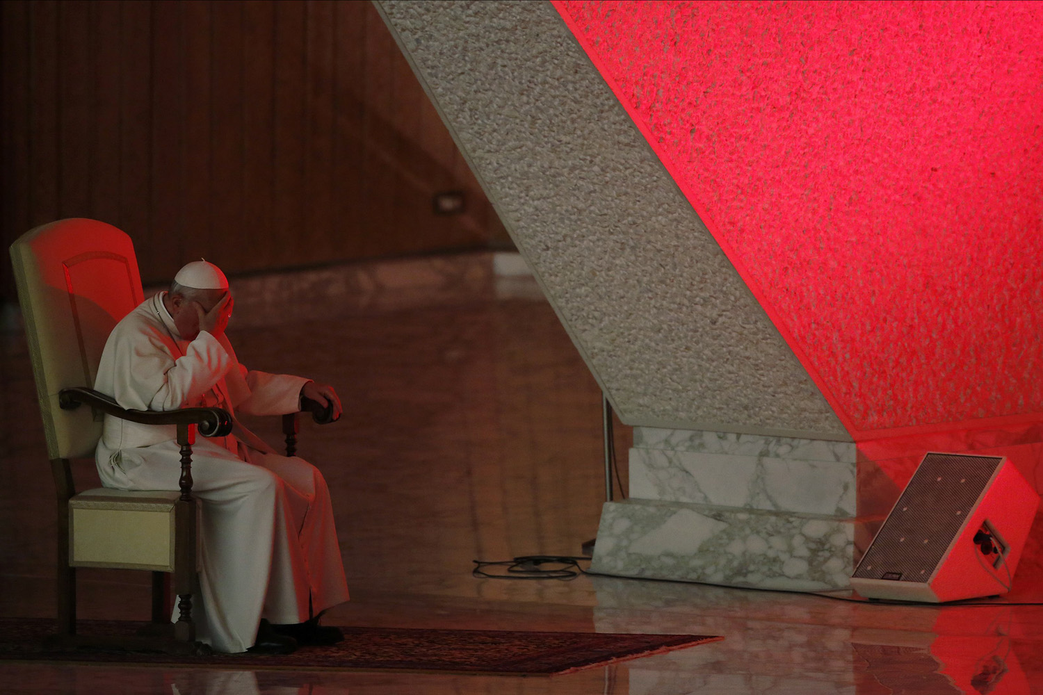 Pope Francis attends the opening of the Pastoral Convention of the Diocese of Rome at the Vatican