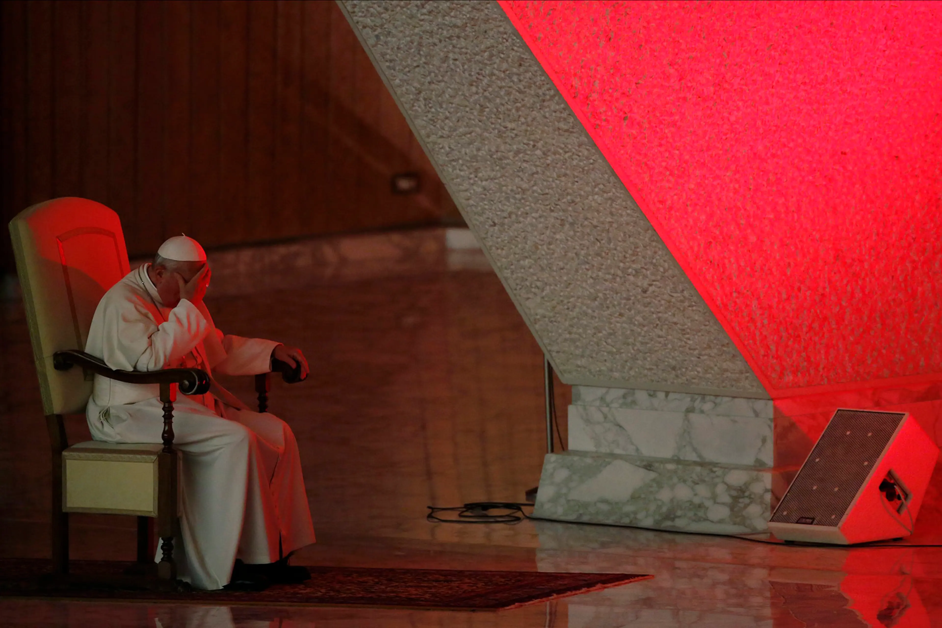 Pope Francis attends the opening of the Pastoral Convention of the Diocese of Rome at the Vatican