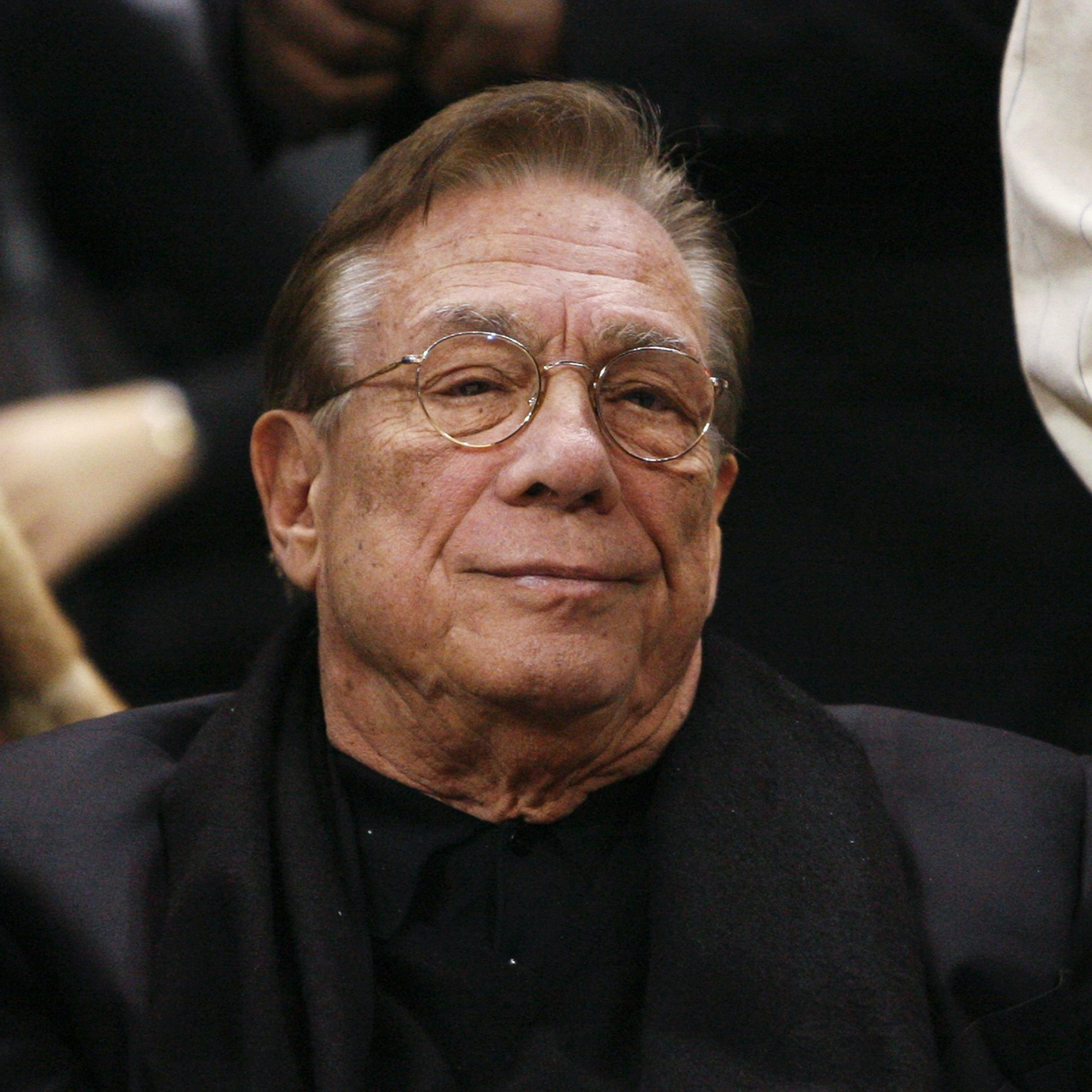 Los Angeles Clippers owner Donald Sterling attends the NBA basketball game between the Toronto Raptors and the Los Angeles Clippers at the Staples Center in Los Angeles, on Dec. 22, 2008.