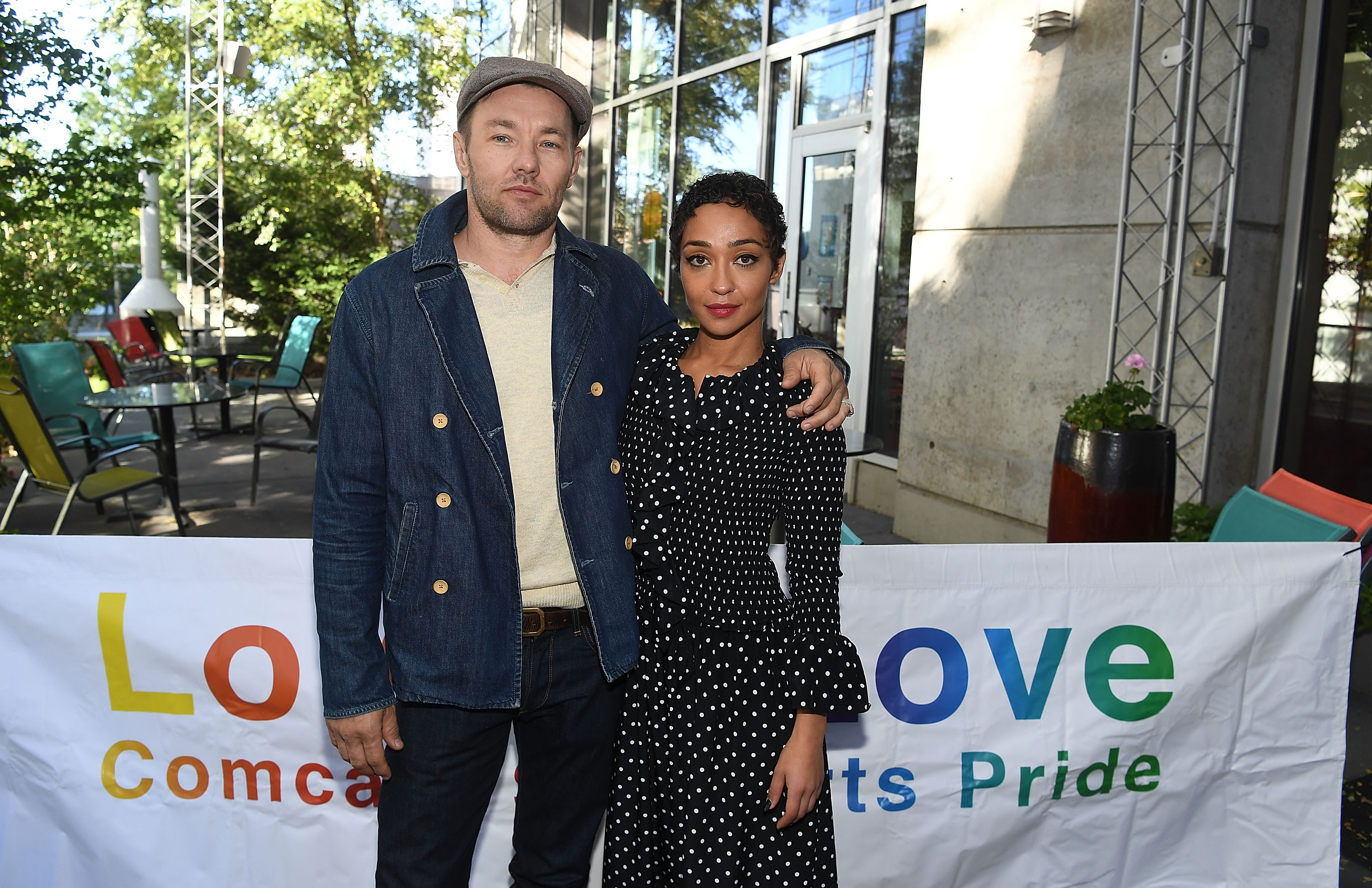 Ruth Negga and Joel Edgerton, stars of Focus Features' LOVING, at Atlanta Pride