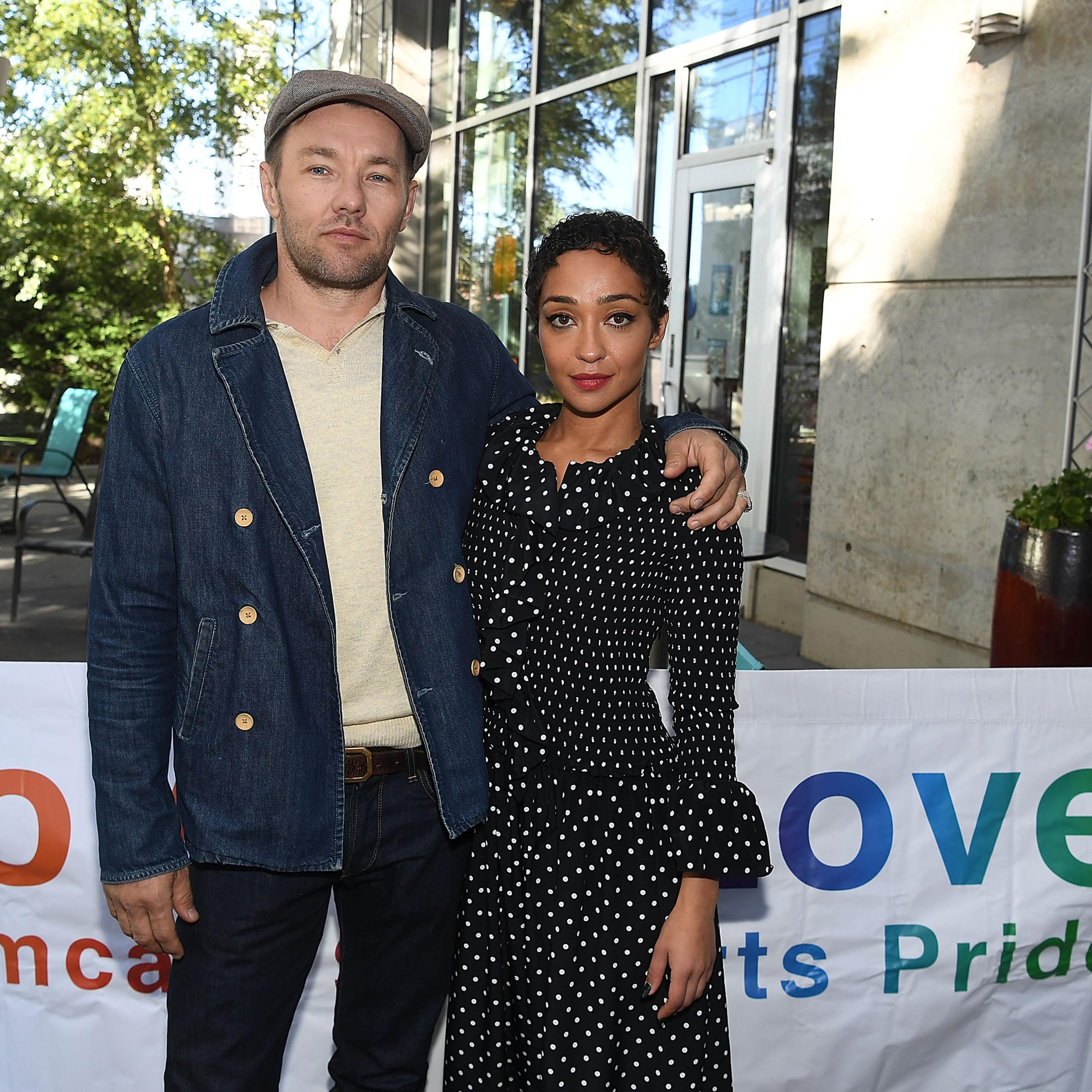 Ruth Negga and Joel Edgerton, stars of Focus Features' LOVING, at Atlanta Pride