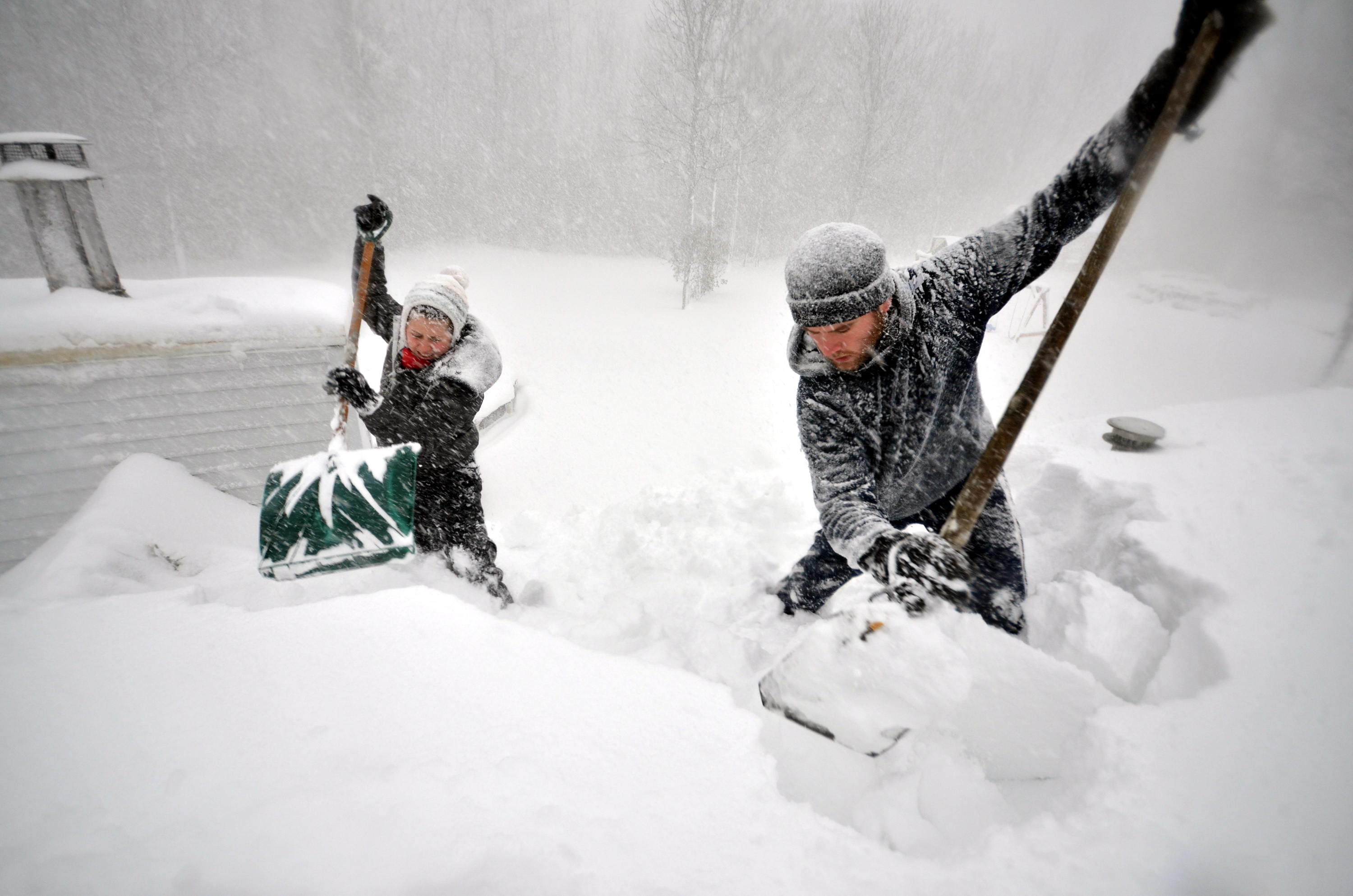 Record Snowstorm Pummels Buffalo