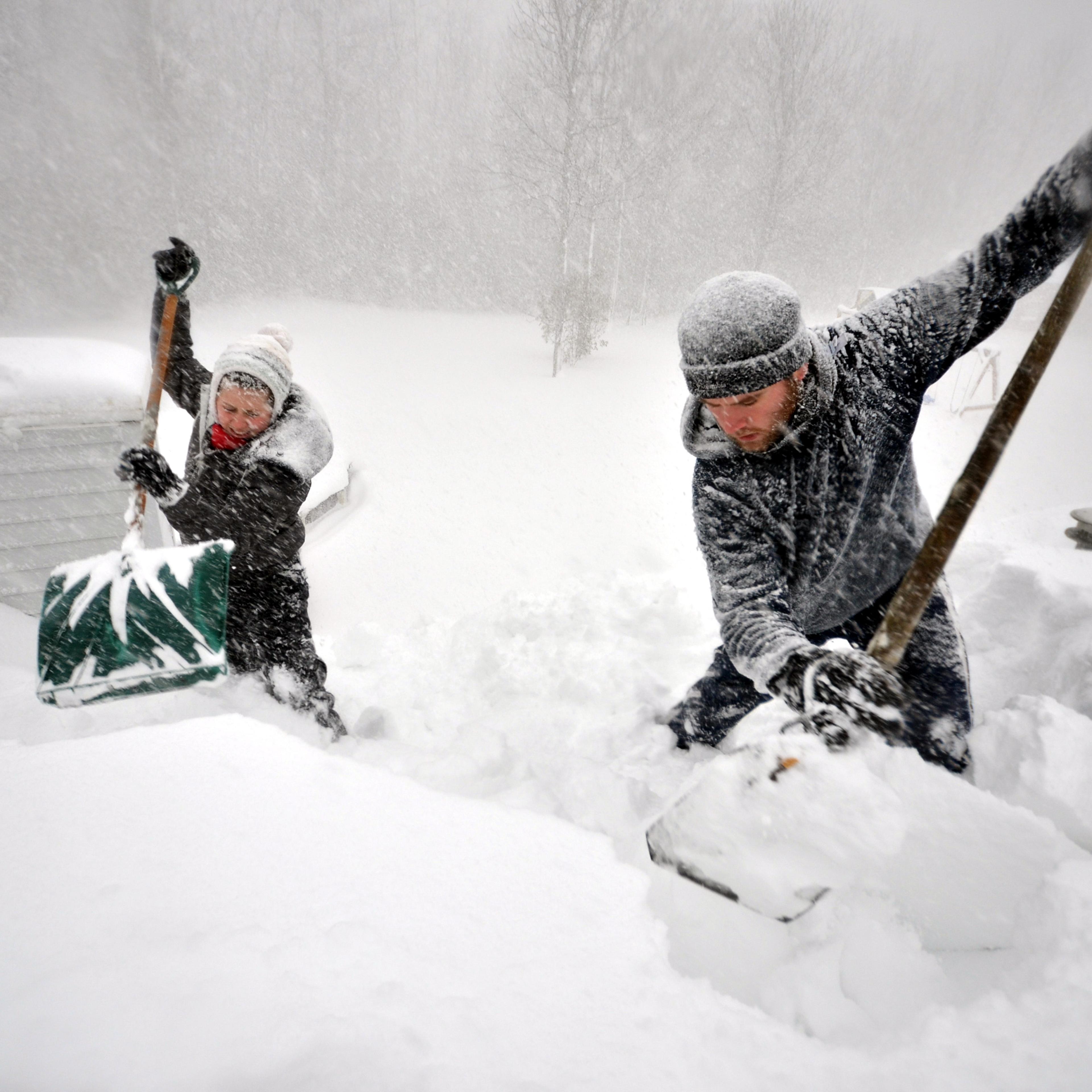 Record Snowstorm Pummels Buffalo