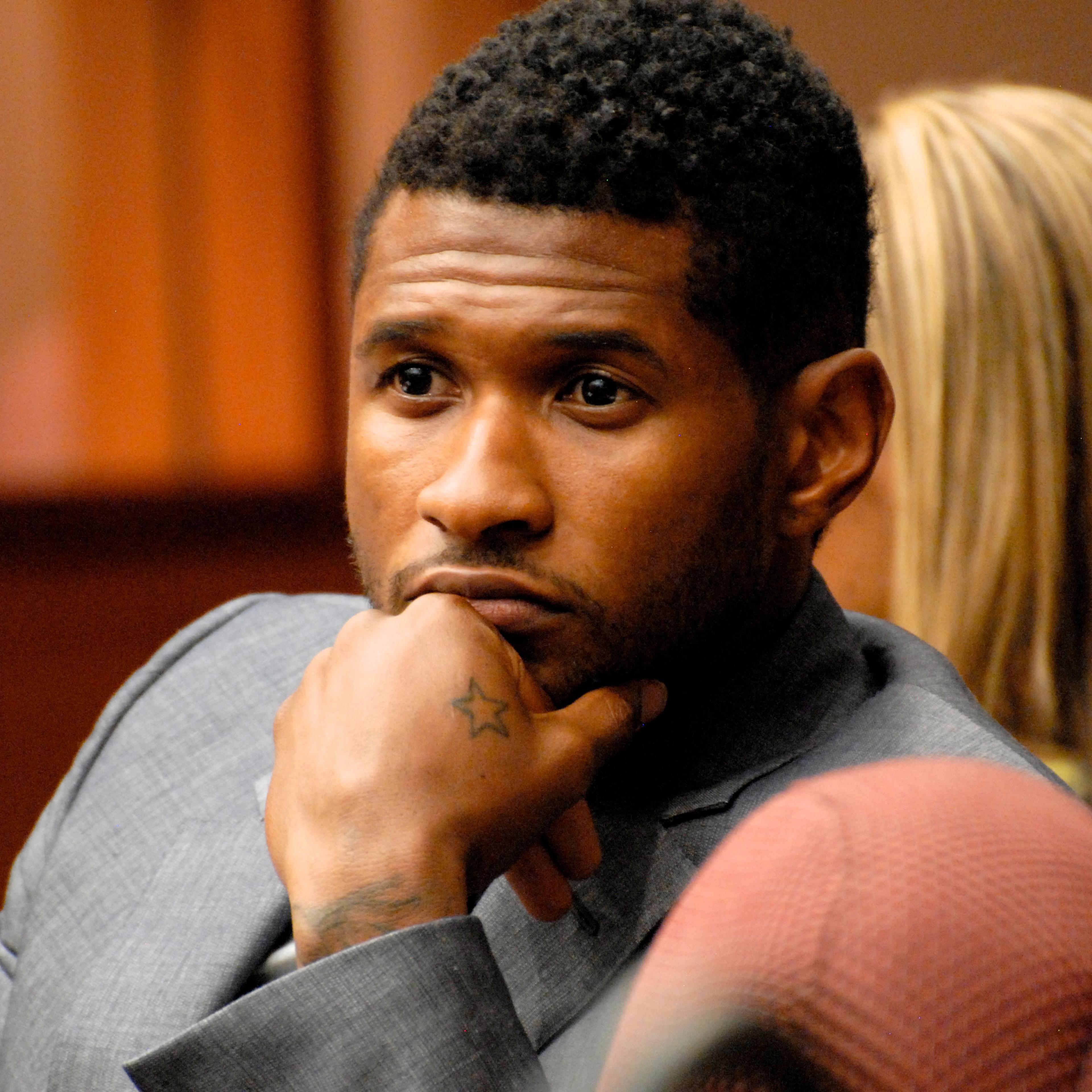 Usher Raymond & Tameka Foster Custody Hearing