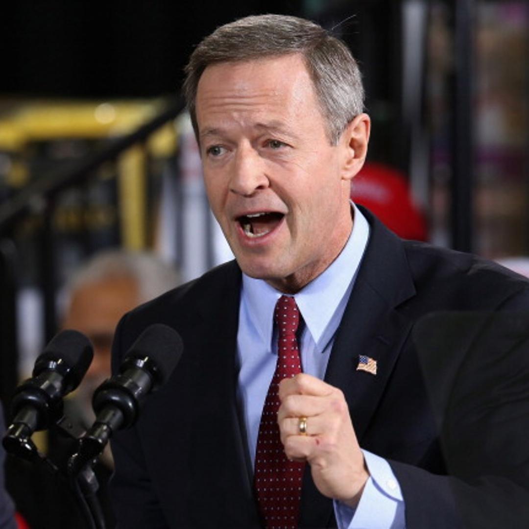 Maryland Governor Martin O'Malley delivers remarks before U.S. President Barack Obama takes the stage at a Costco store January 29, 2014 in Lanham, Maryland.
