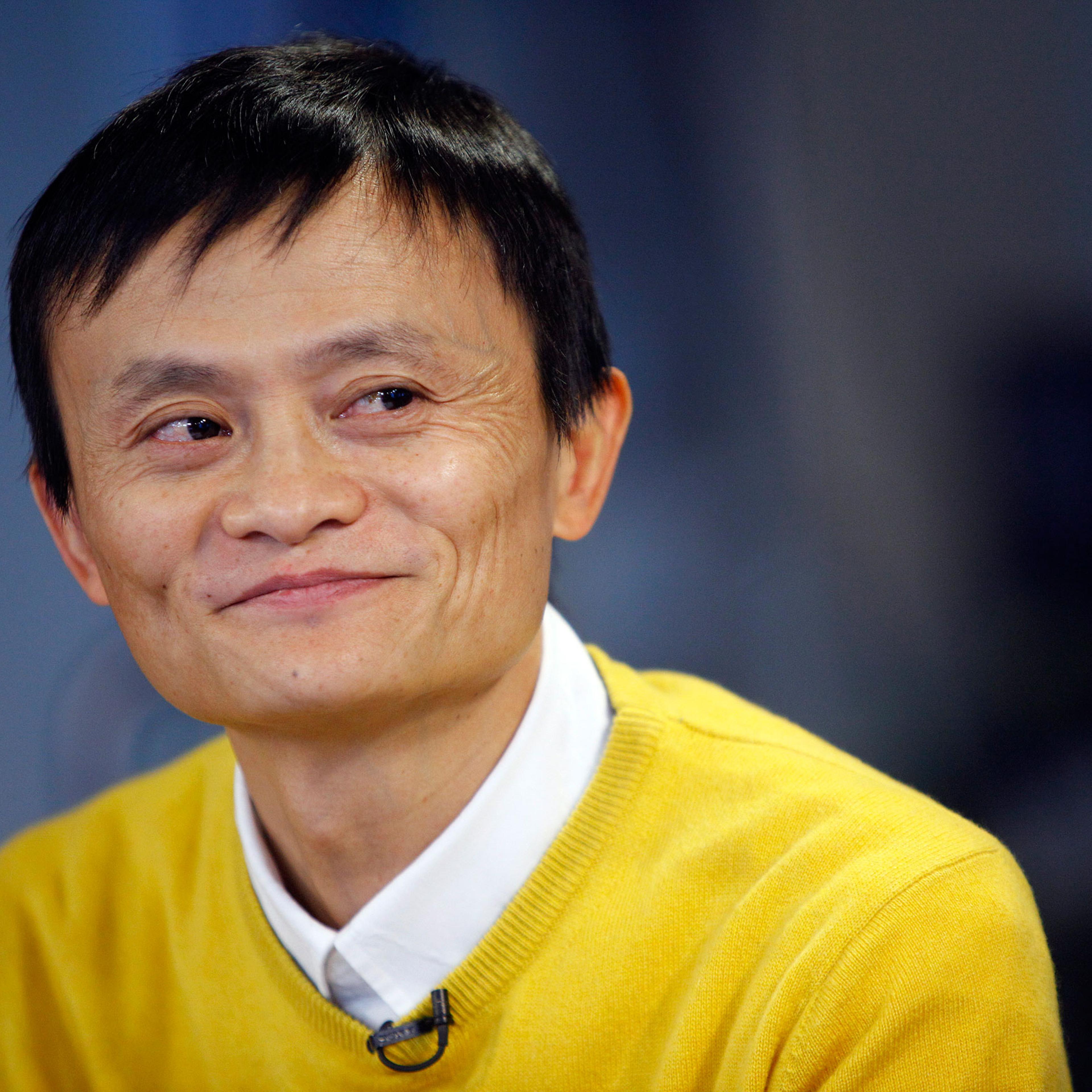Alibaba CEO Jack Ma during an interview, in New York City on March 12, 2009.