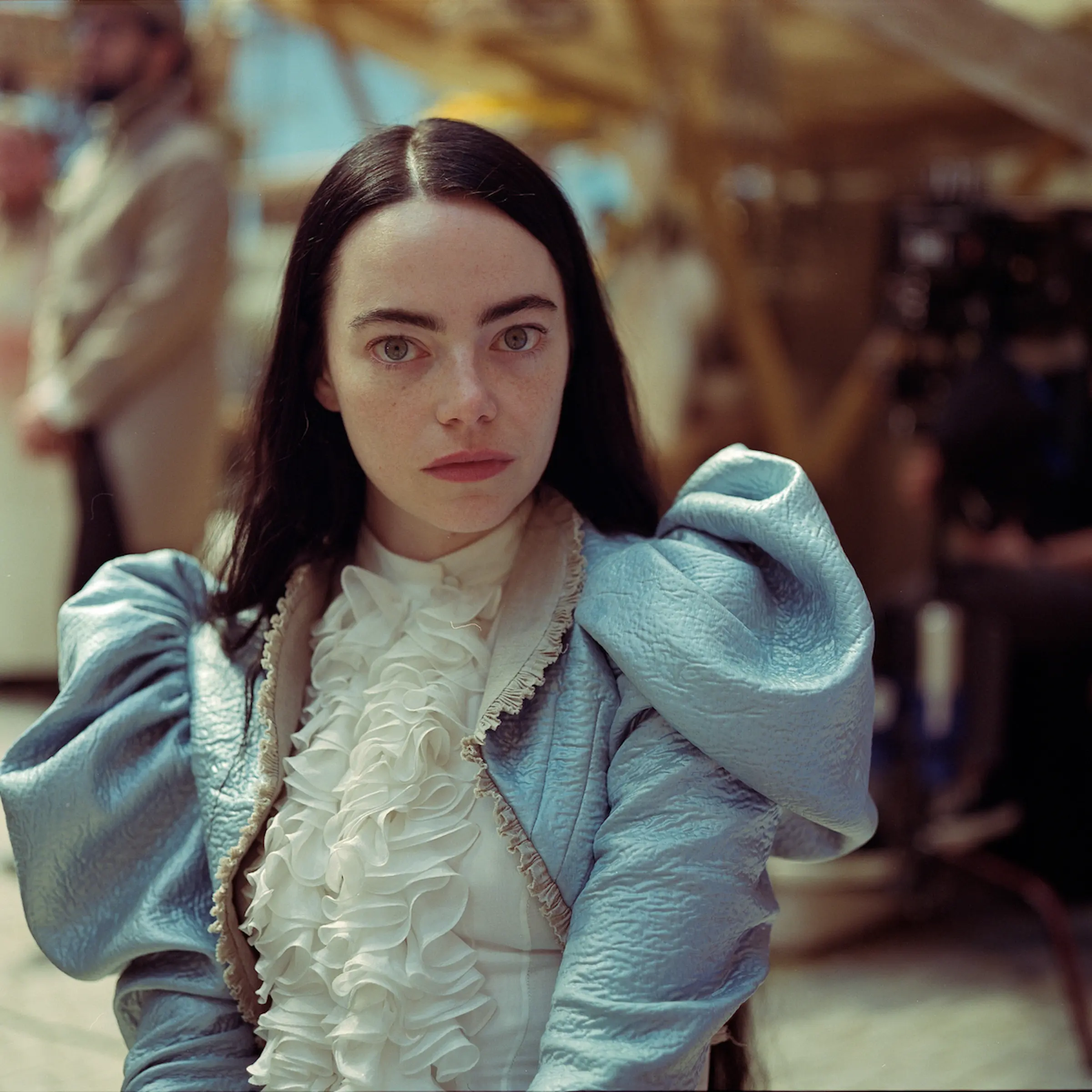 Emma Stone in POOR THINGS. Photo by Yorgos Lanthimos, Courtesy of Searchlight Pictures. © 2024 Searchlight Pictures All Rights Reserved.