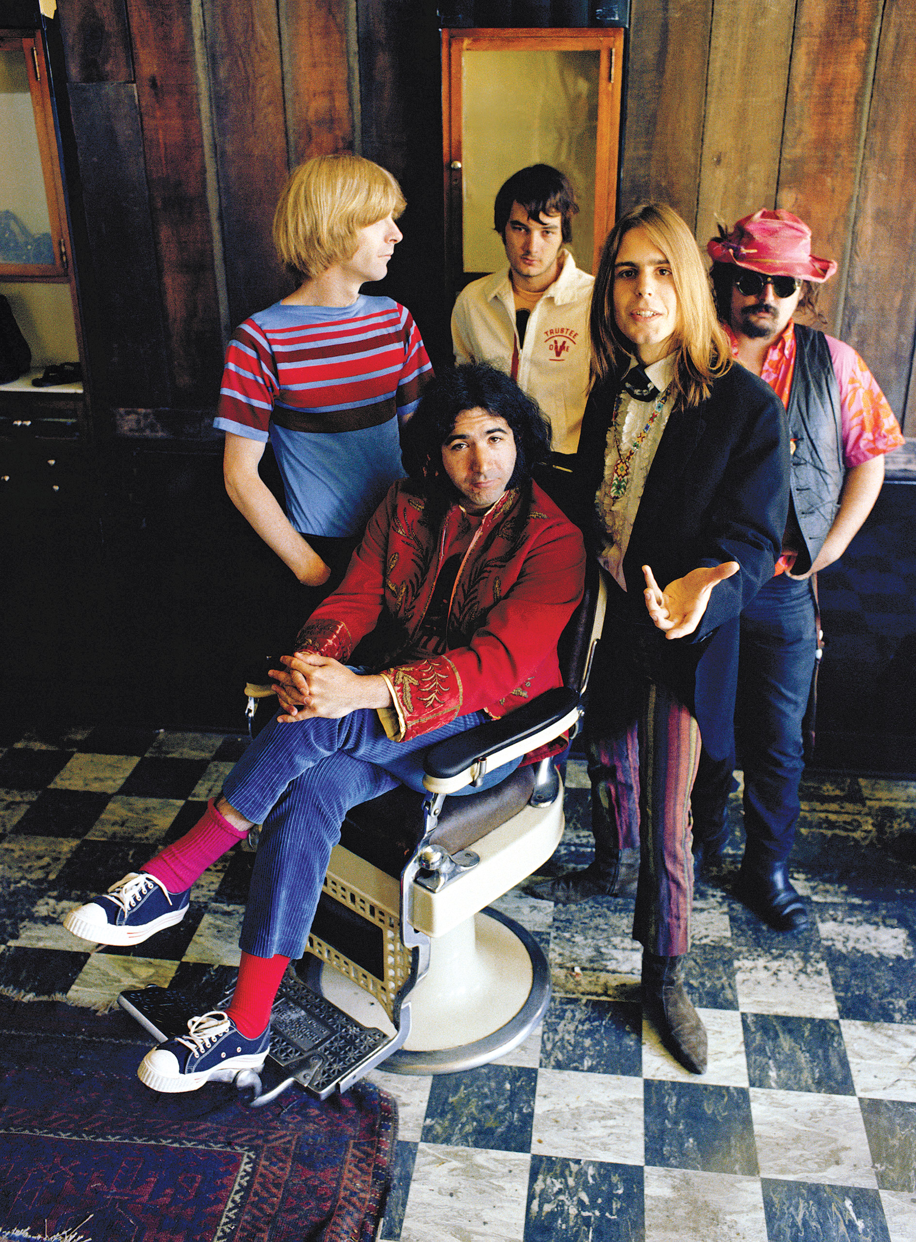 In 1967, from left: Lesh, Garcia, Kreutzmann, Weir and Ron “Pigpen” McKernan