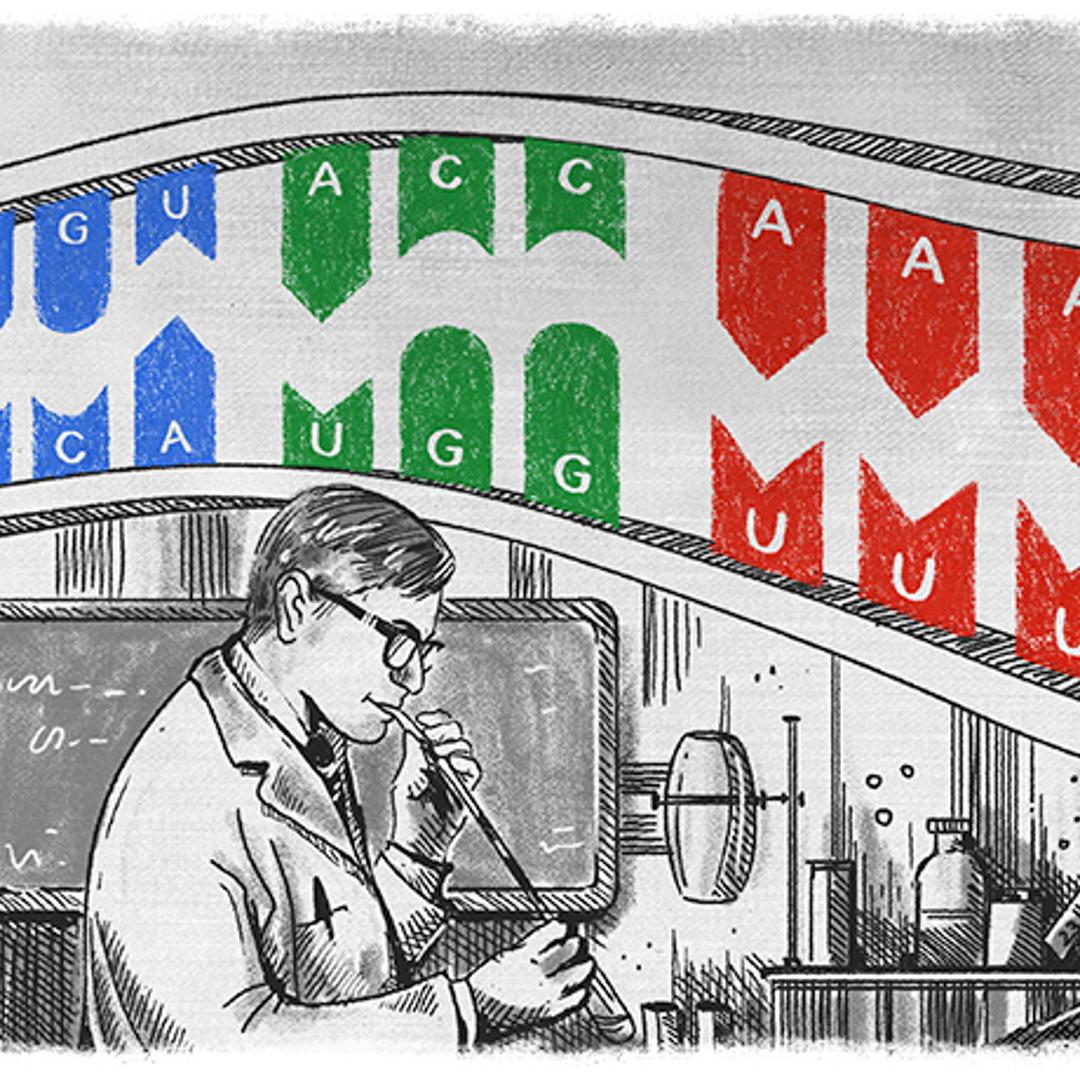 Har Gobind Khorana Google Doodle