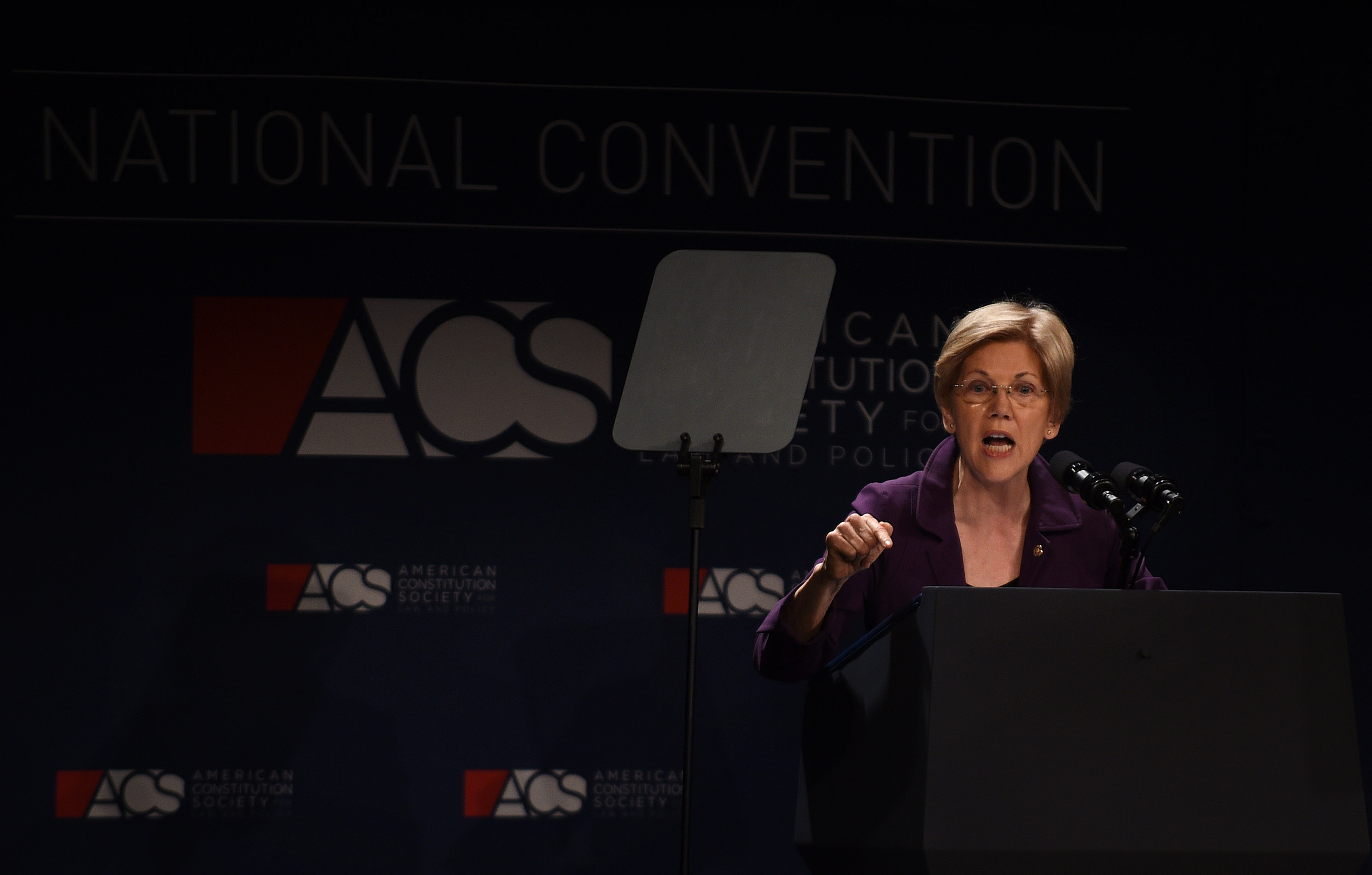 Sen. Elizabeth Warren Speaks At The American Constitution Society National Convention