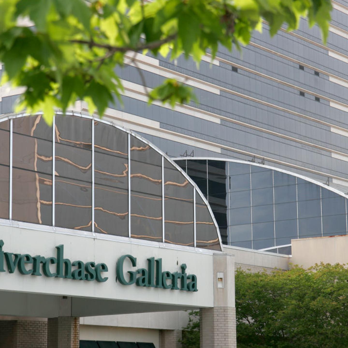 The entrance to Riverchase Galleria Mall.