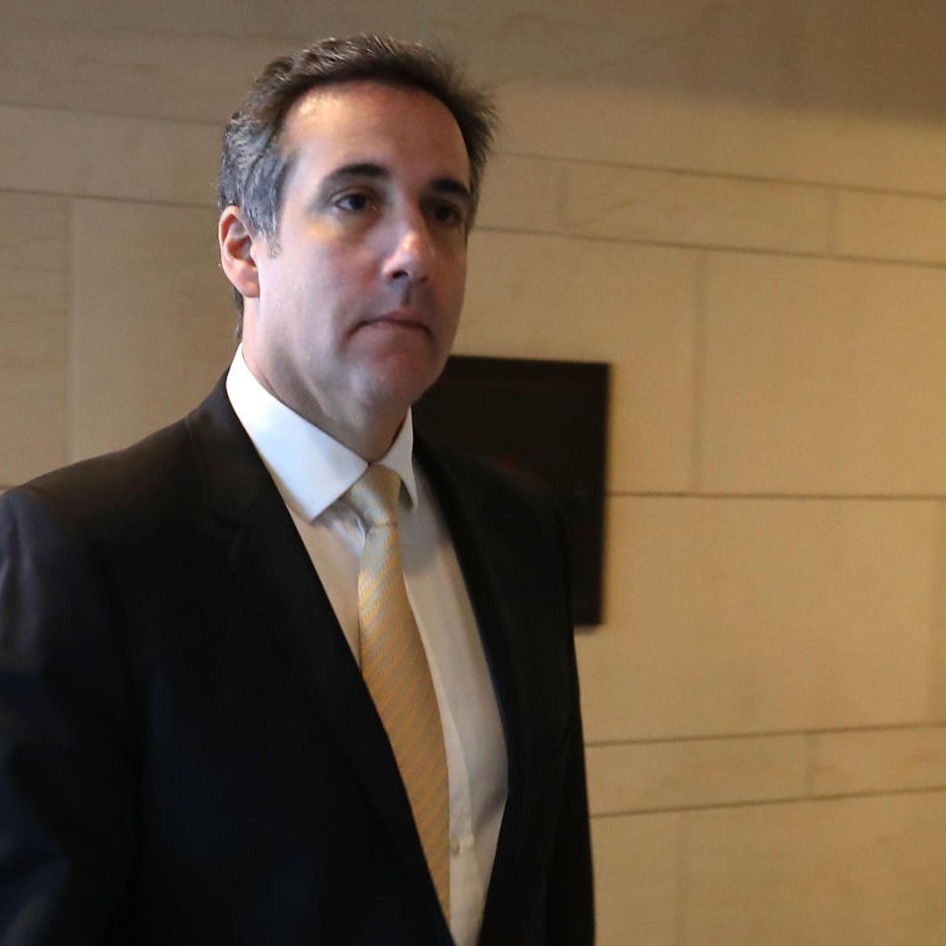 Trump's Personal Attorney Michael Cohen Meets With House Intelligence Cmte